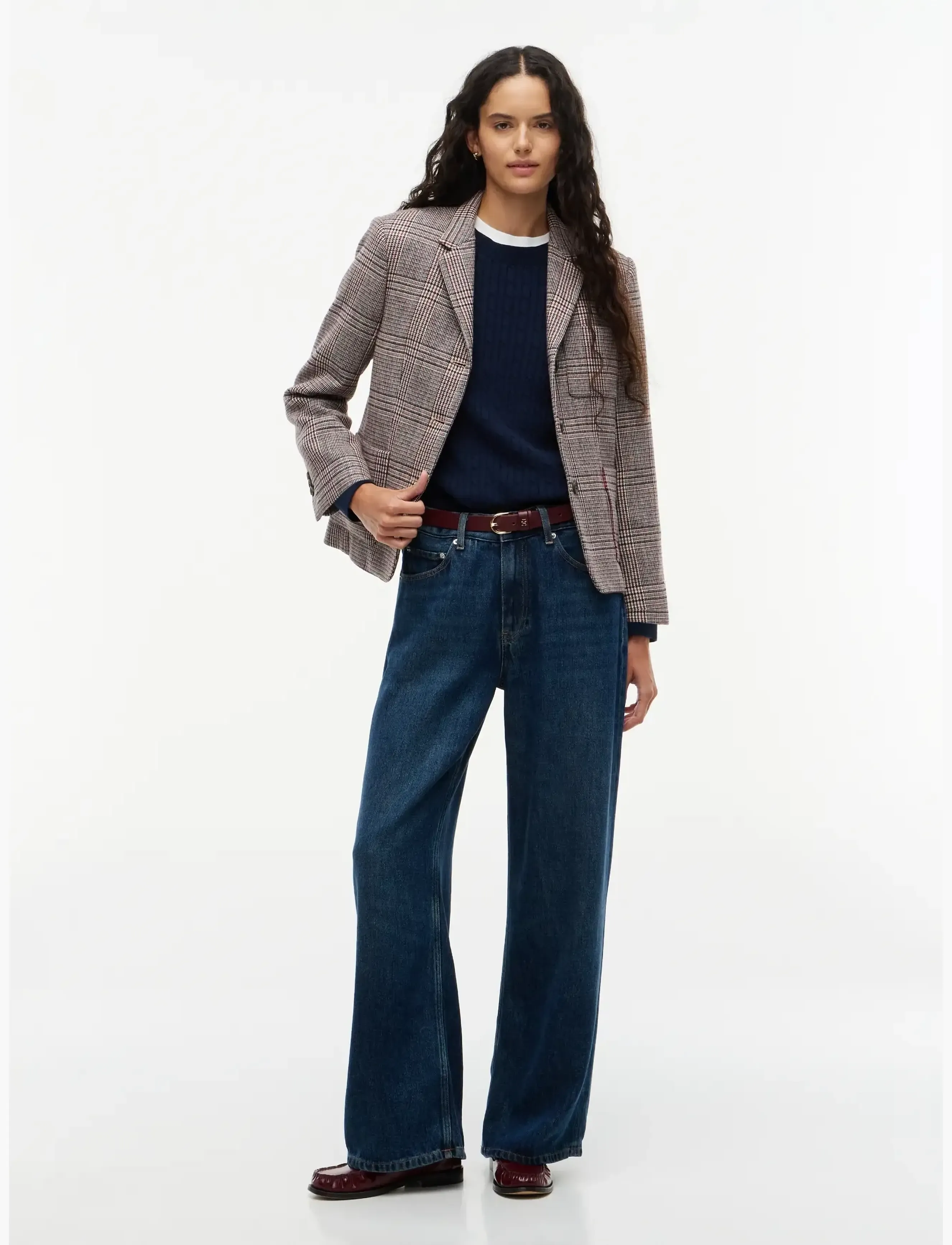 Tommy Hilfiger - TEXTURE RED CHECK 3 BTN BLAZER - red check - 4