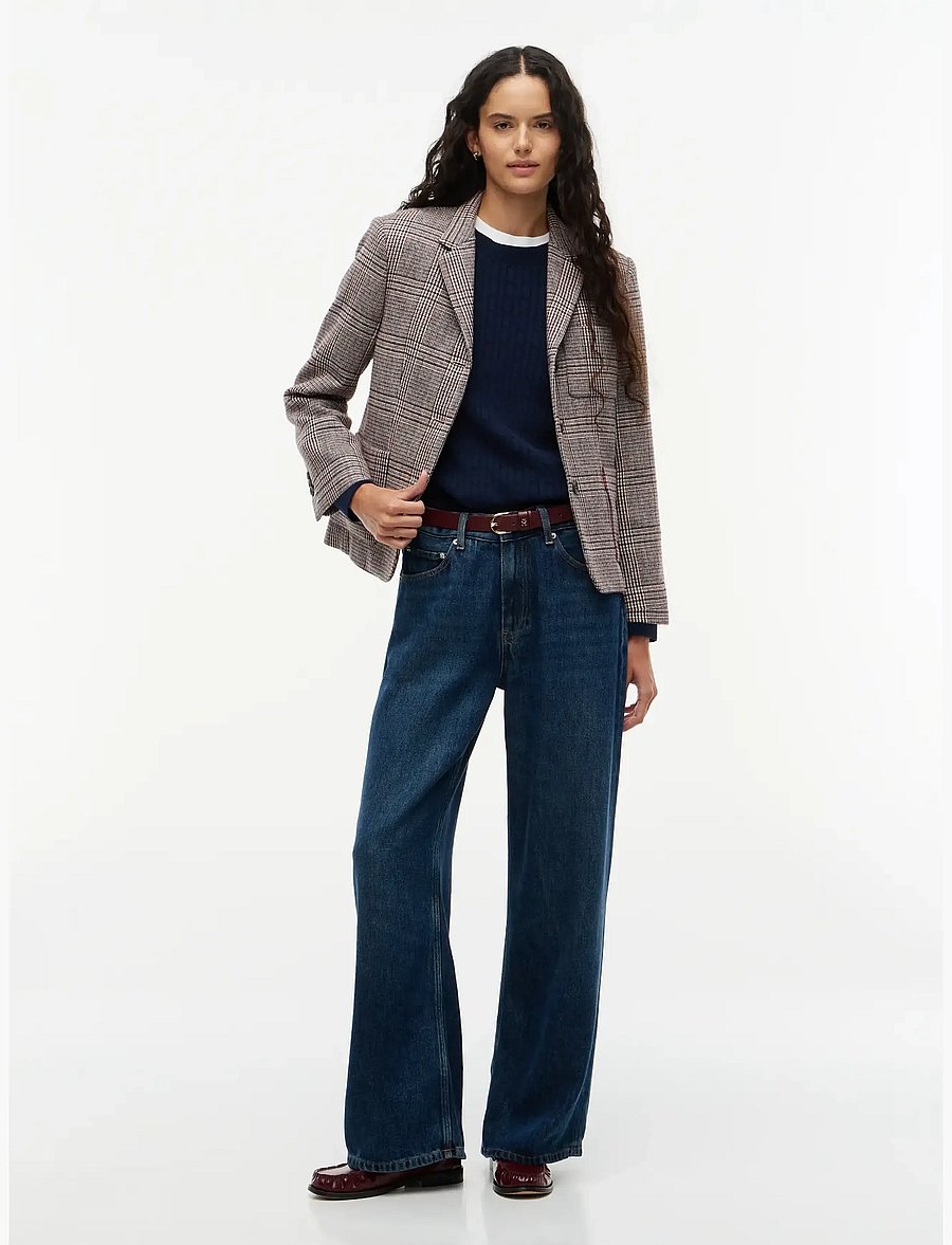 Tommy Hilfiger - TEXTURE RED CHECK 3 BTN BLAZER - Üherealised pintsakud - red check - 4