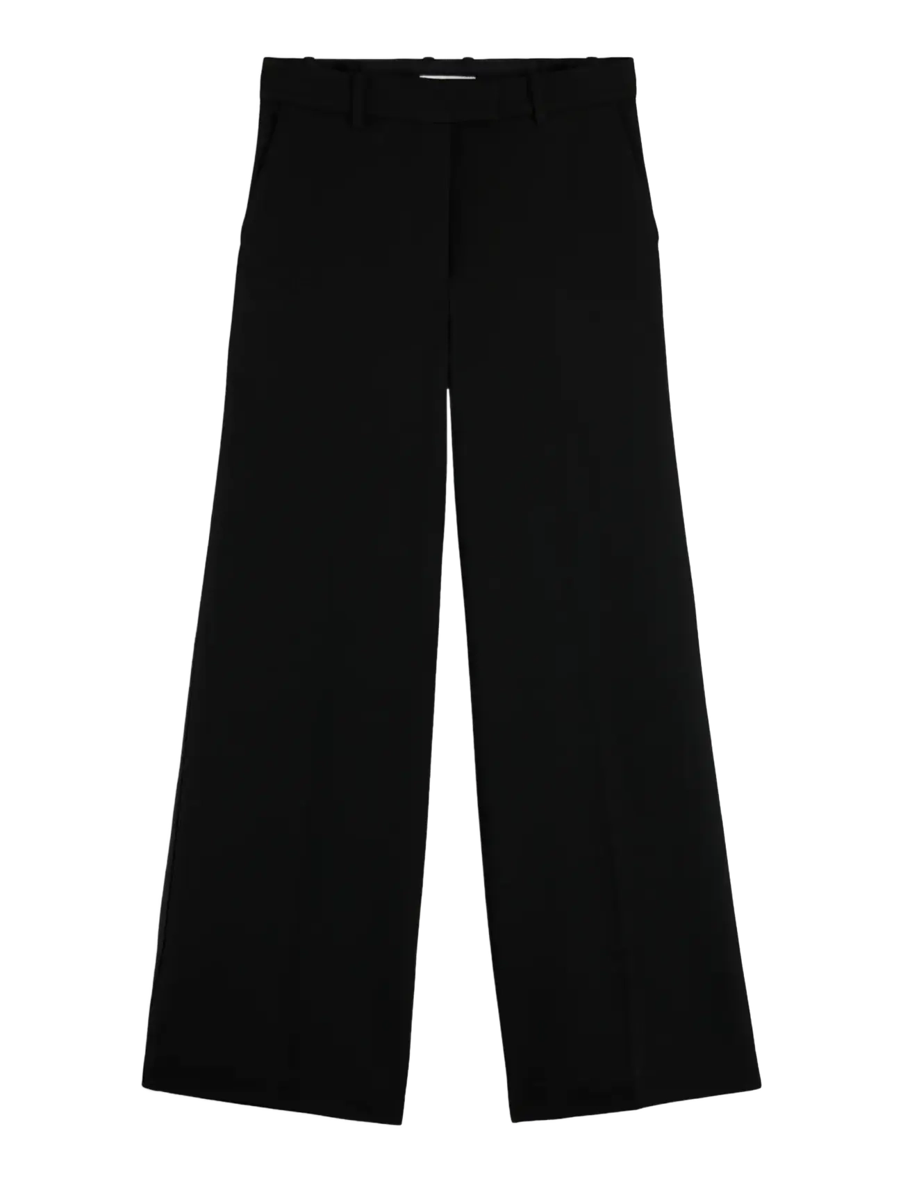 Tommy Hilfiger - TUXEDO WIDE STRAIGHT PANT - tailored trousers - black - 1