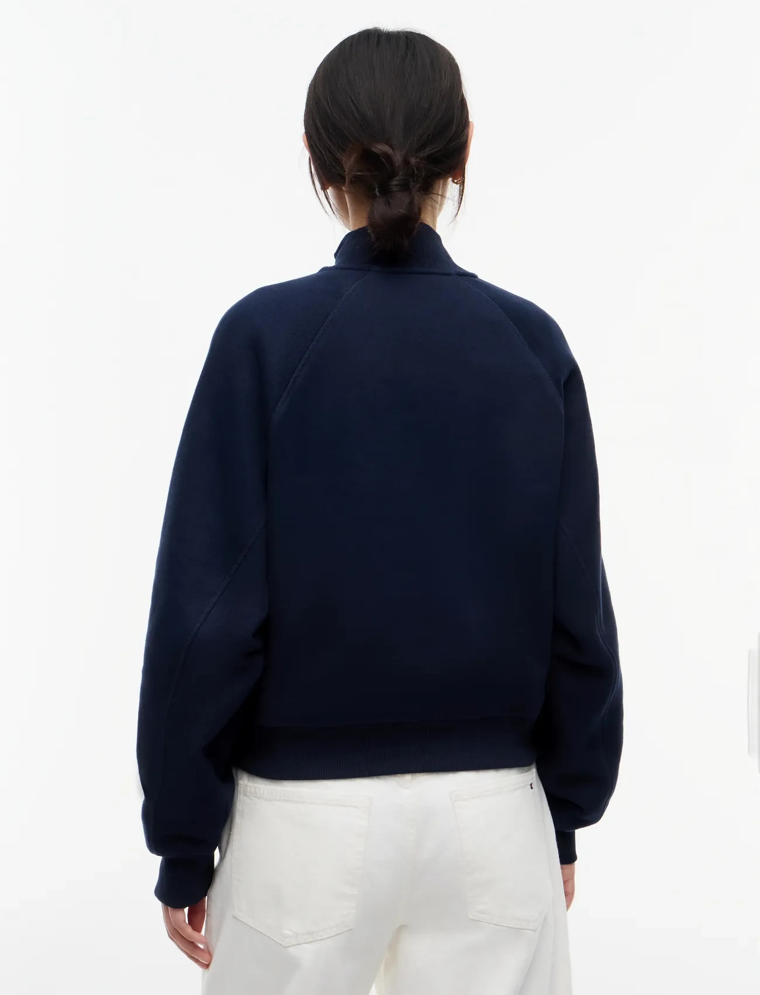 Tommy Hilfiger - SCRIPT REG MK-NK HALF ZIP SWT - dressipluusid - dark blue - 2