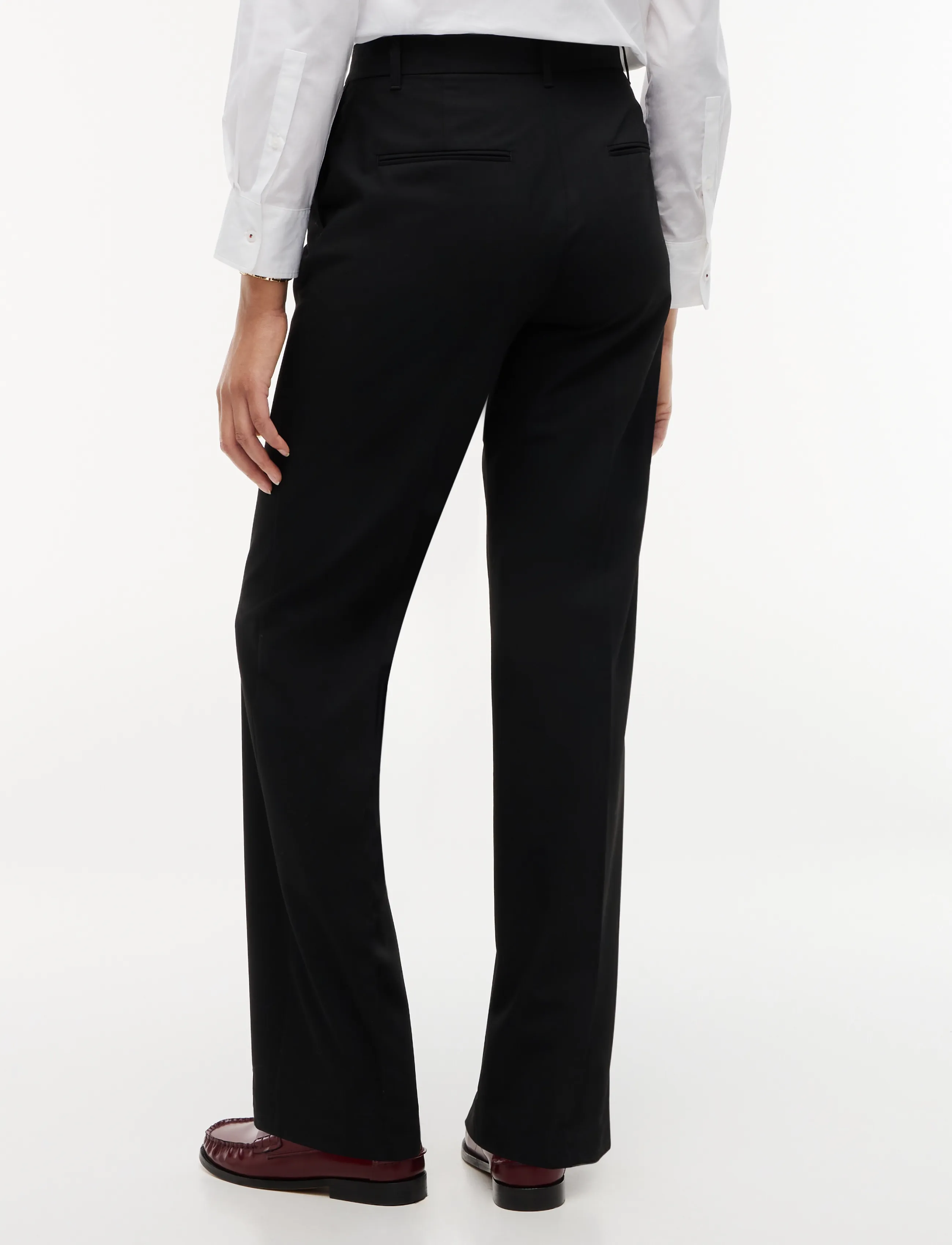 Tommy Hilfiger - VISCOSE BLEND STRAIGHT PANT - black - 2