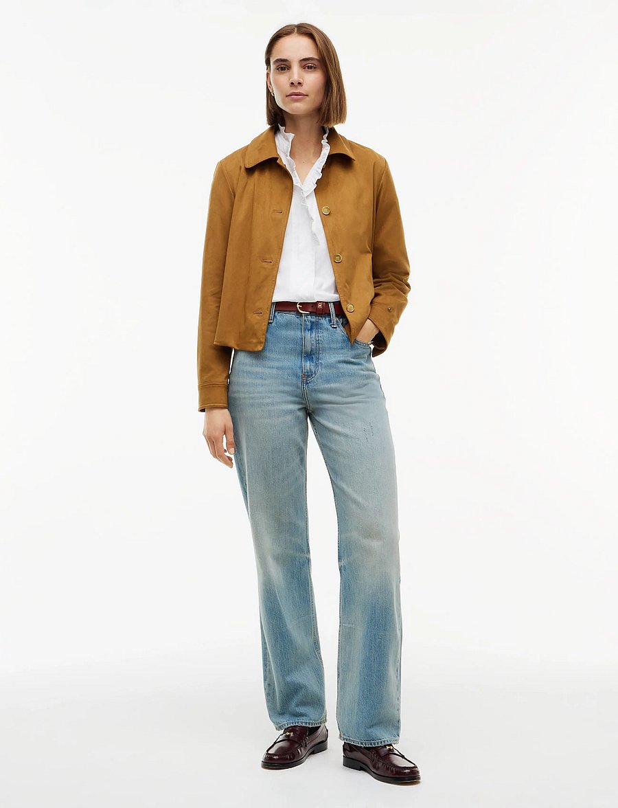 Tommy Hilfiger - POPLIN BLOUSE WITH RUFFLES - langärmelige blusen - optic white - 4