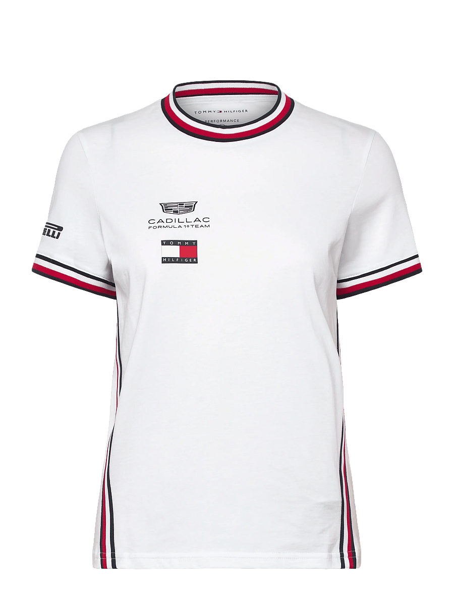 Tommy Hilfiger - TH X CF1 REPLICA TEE - t-shirts - white - 1