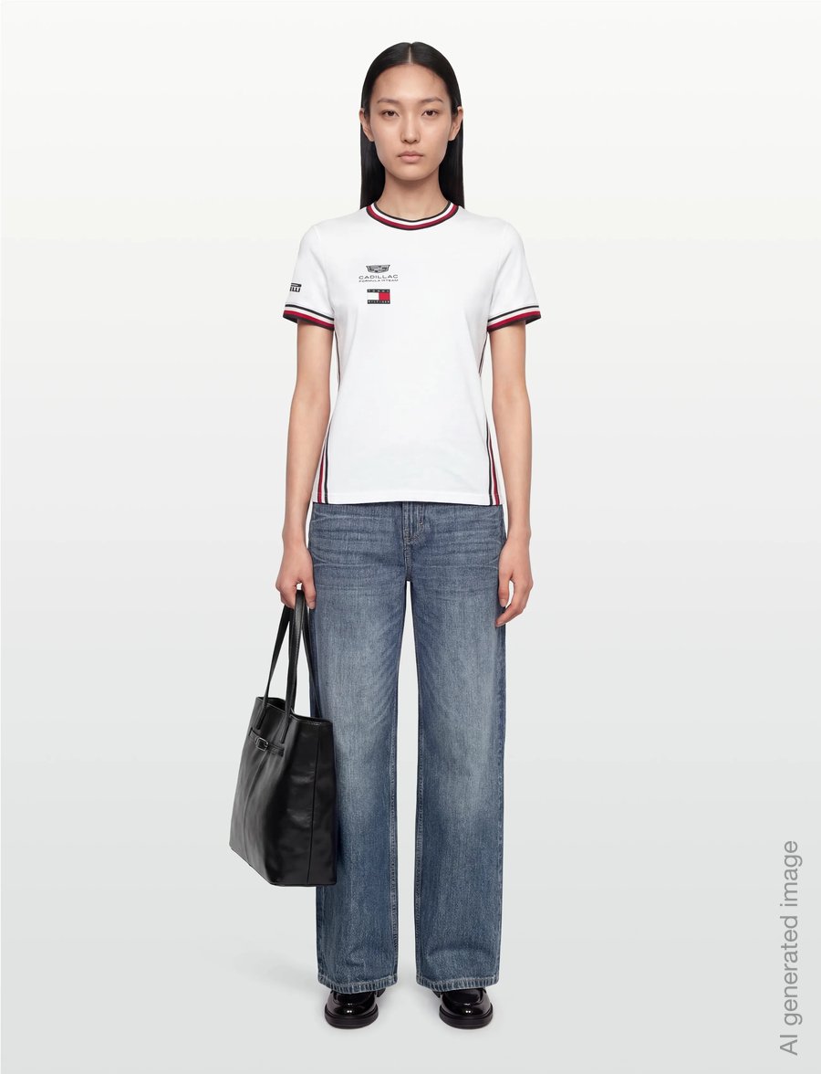 Tommy Hilfiger - TH X CF1 REPLICA TEE - t-shirts - white - 0