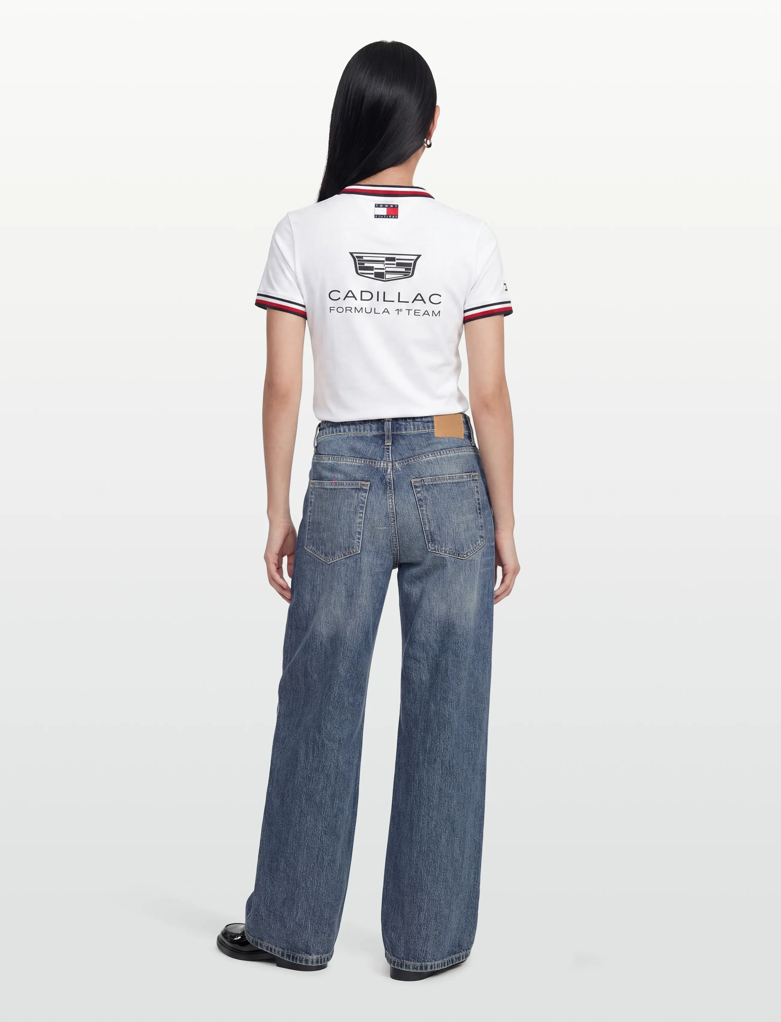 Tommy Hilfiger - TH X CF1 REPLICA TEE - spordisärgid - white - 4