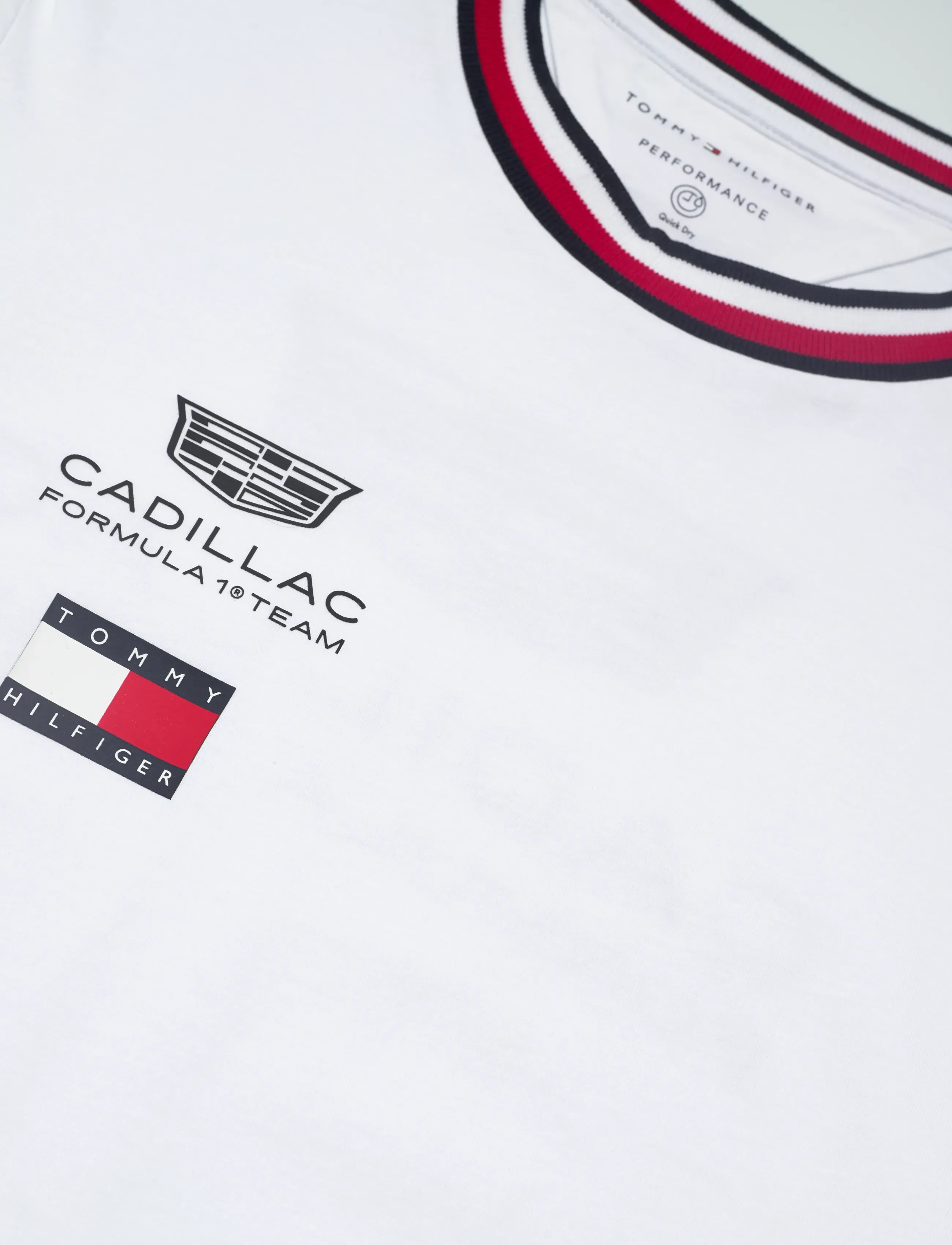 Tommy Hilfiger - TH X CF1 REPLICA TEE - spordisärgid - white - 5