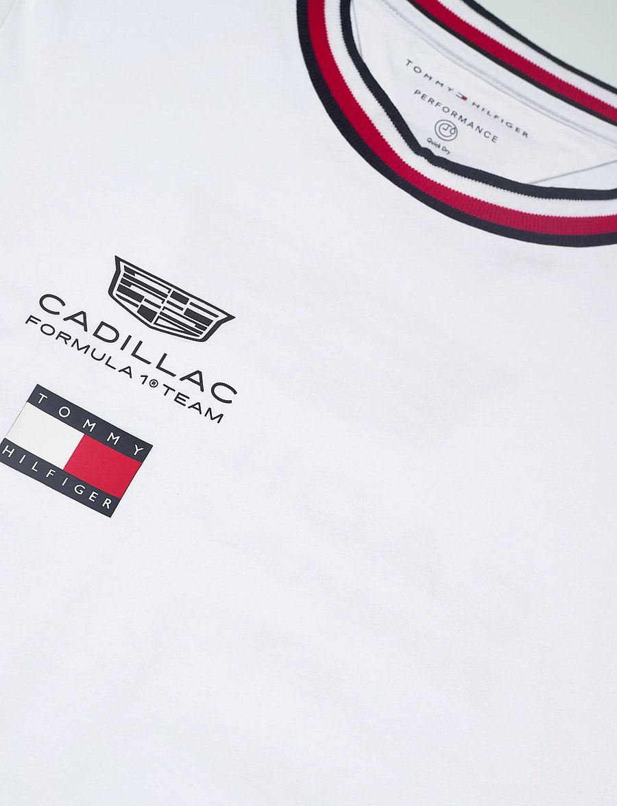 Tommy Hilfiger - TH X CF1 REPLICA TEE - t-shirts - white - 5