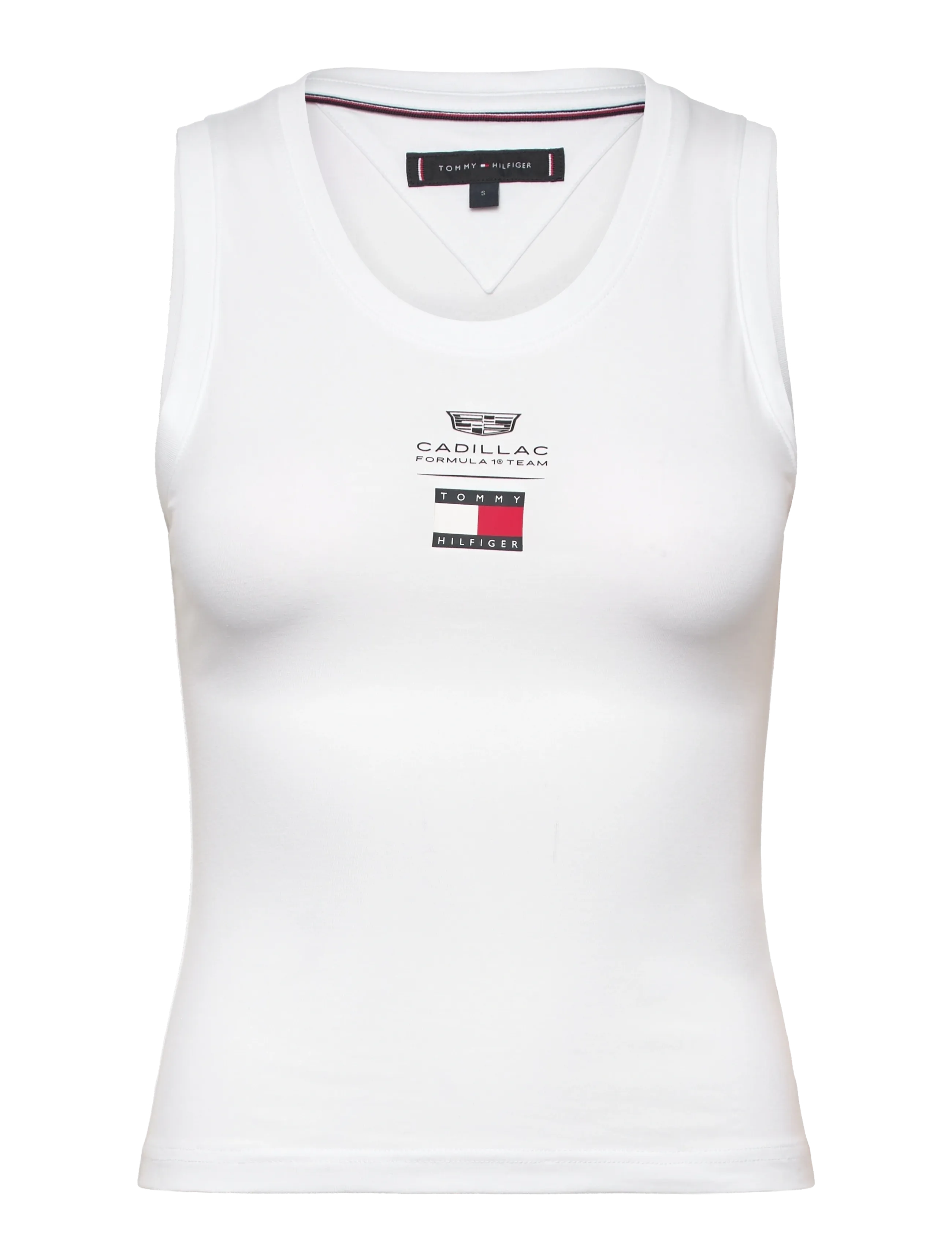 Tommy Hilfiger TH X CF1 LOGO TANK TOP - Tøj - WHITE / white