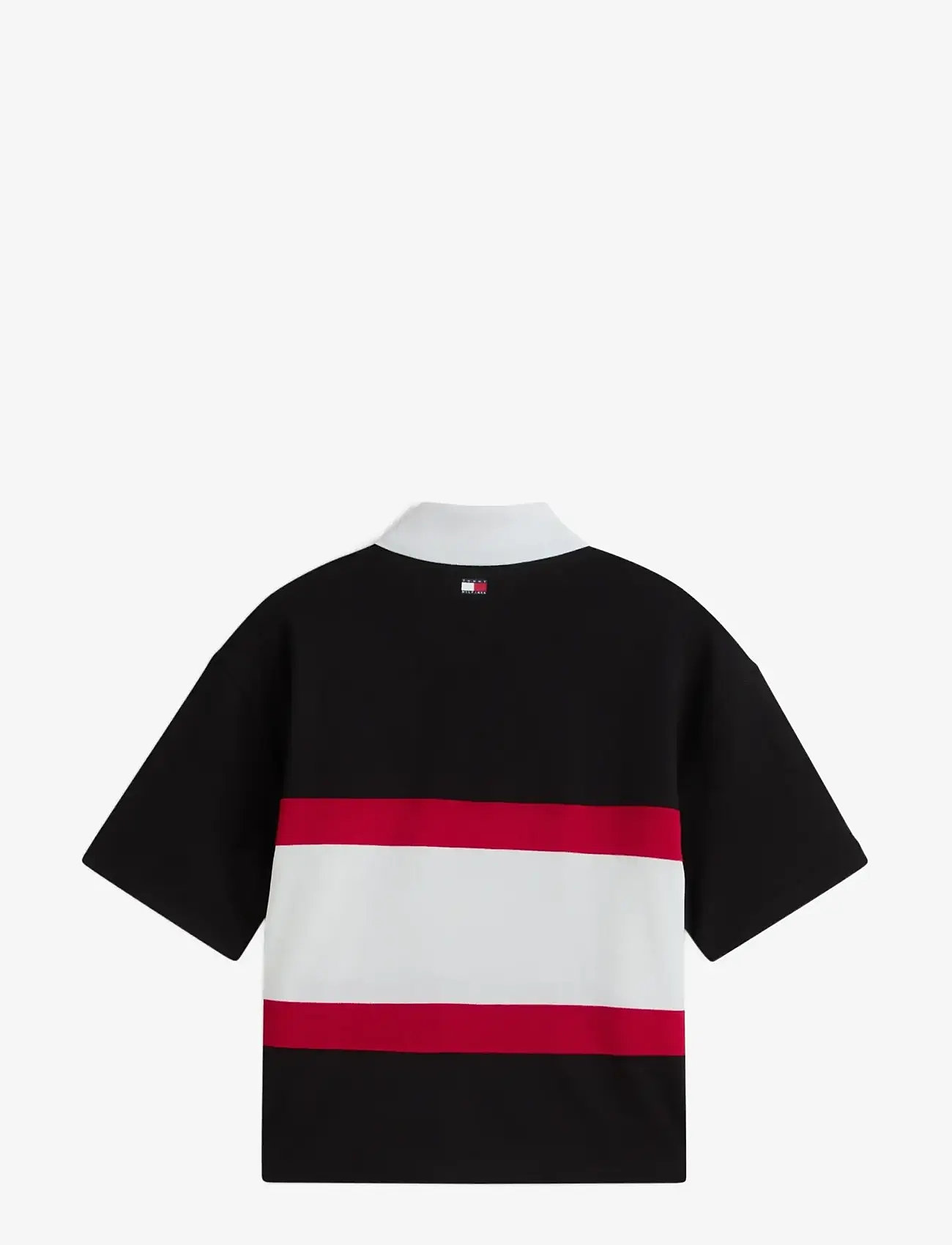 Tommy Hilfiger - TH X CF1 BOXY SCRIPT POLO - poloer - black - 2