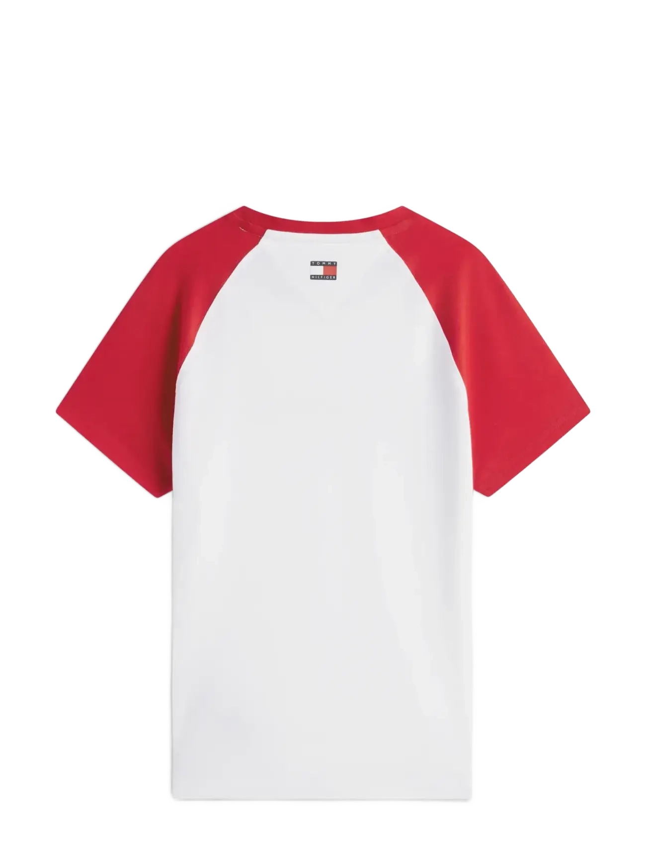 Tommy Hilfiger - TH X CF1 SCRIPT RAGLAN TEE - t-shirts - white   red - 2