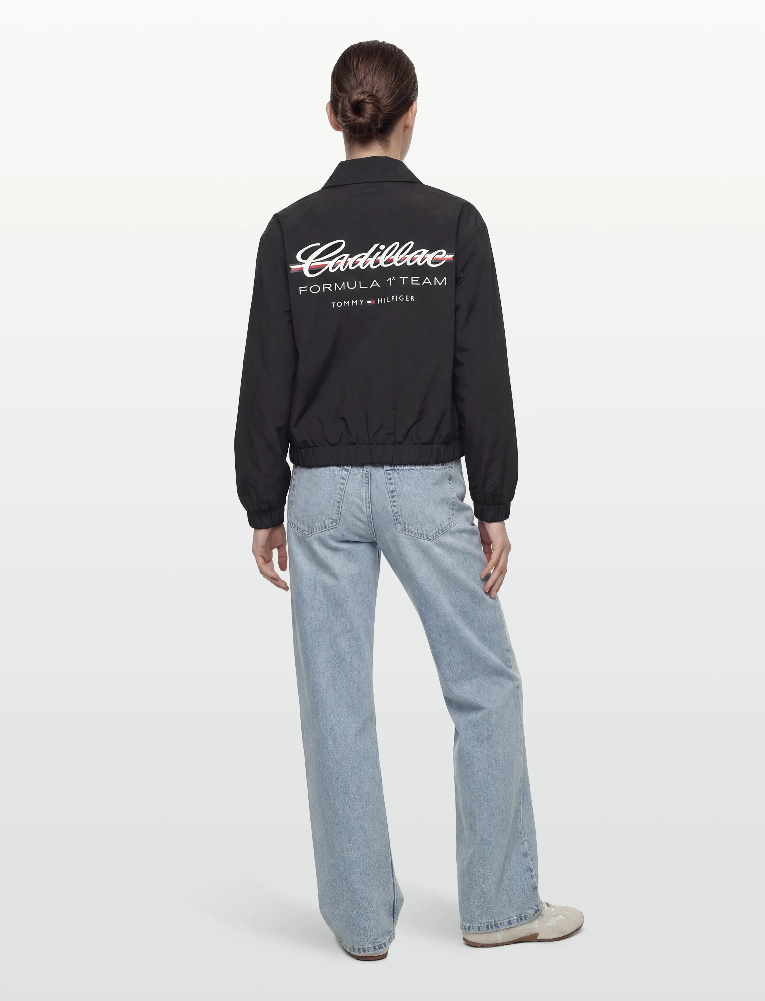 Tommy Hilfiger - TH X CF1 LOGO COACH JACKET - overtøj - black - 4