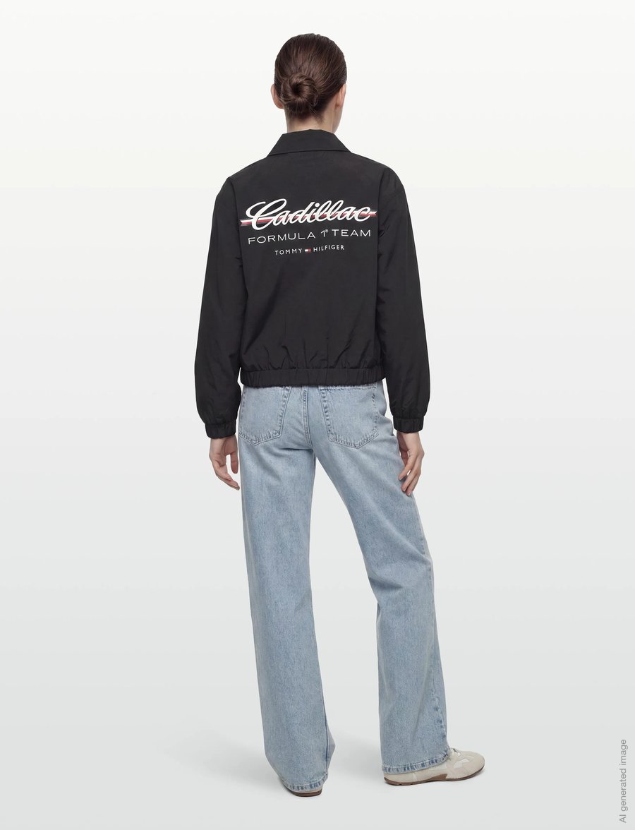 Tommy Hilfiger - TH X CF1 LOGO COACH JACKET - freizeitjacken - black - 4