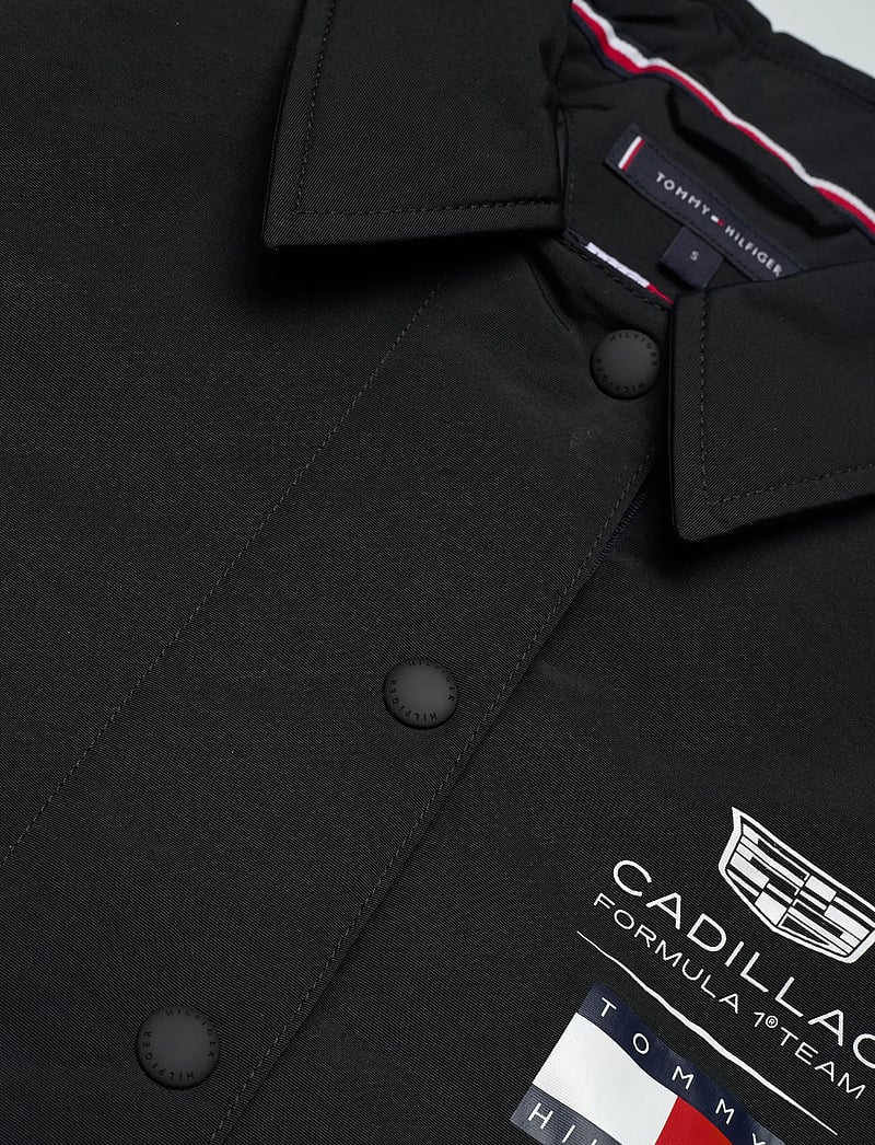Tommy Hilfiger - TH X CF1 LOGO COACH JACKET - freizeitjacken - black - 5