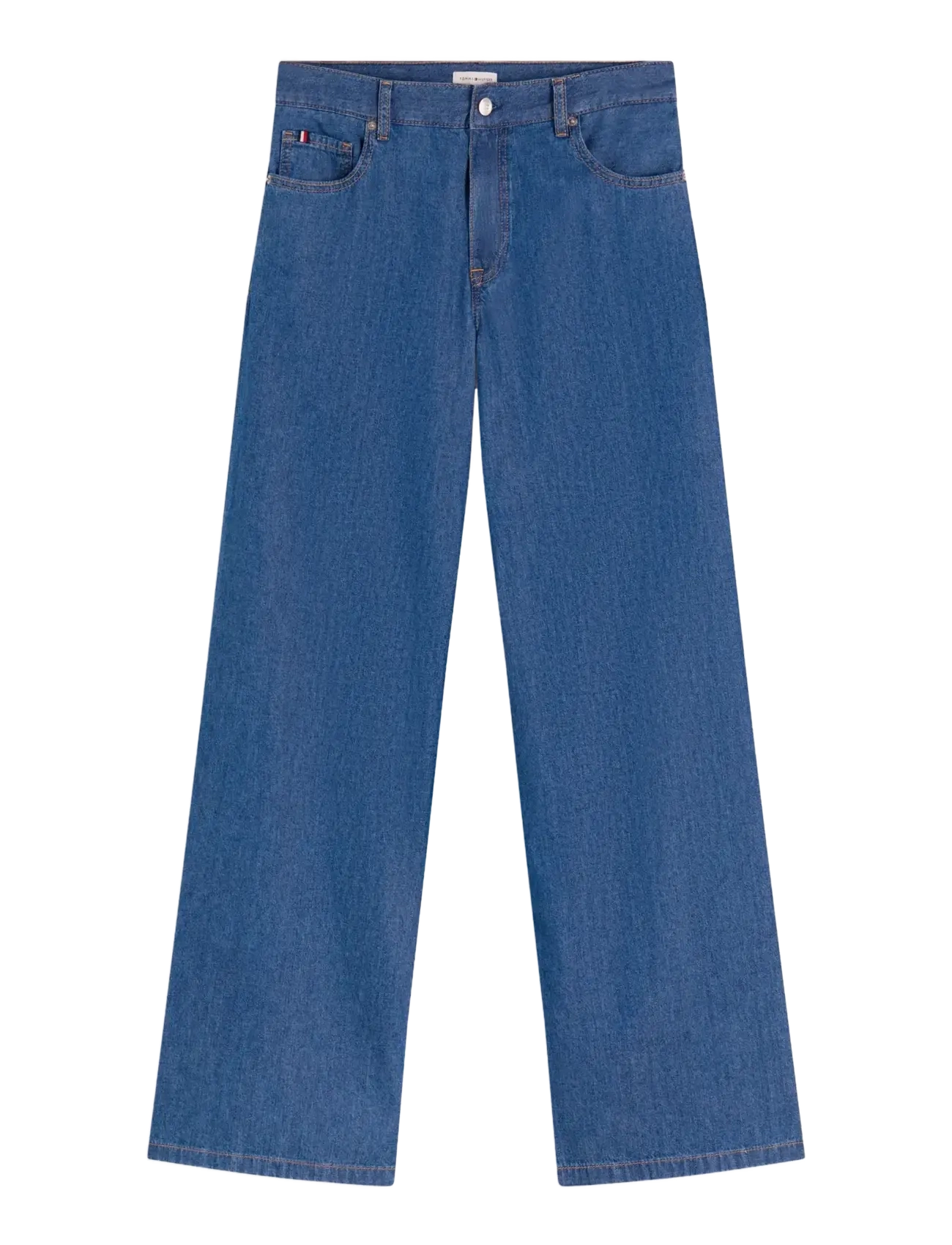 Tommy Hilfiger - 70S WIDE LEG TORY MID HW - laia säärega teksad - tory mid - 1