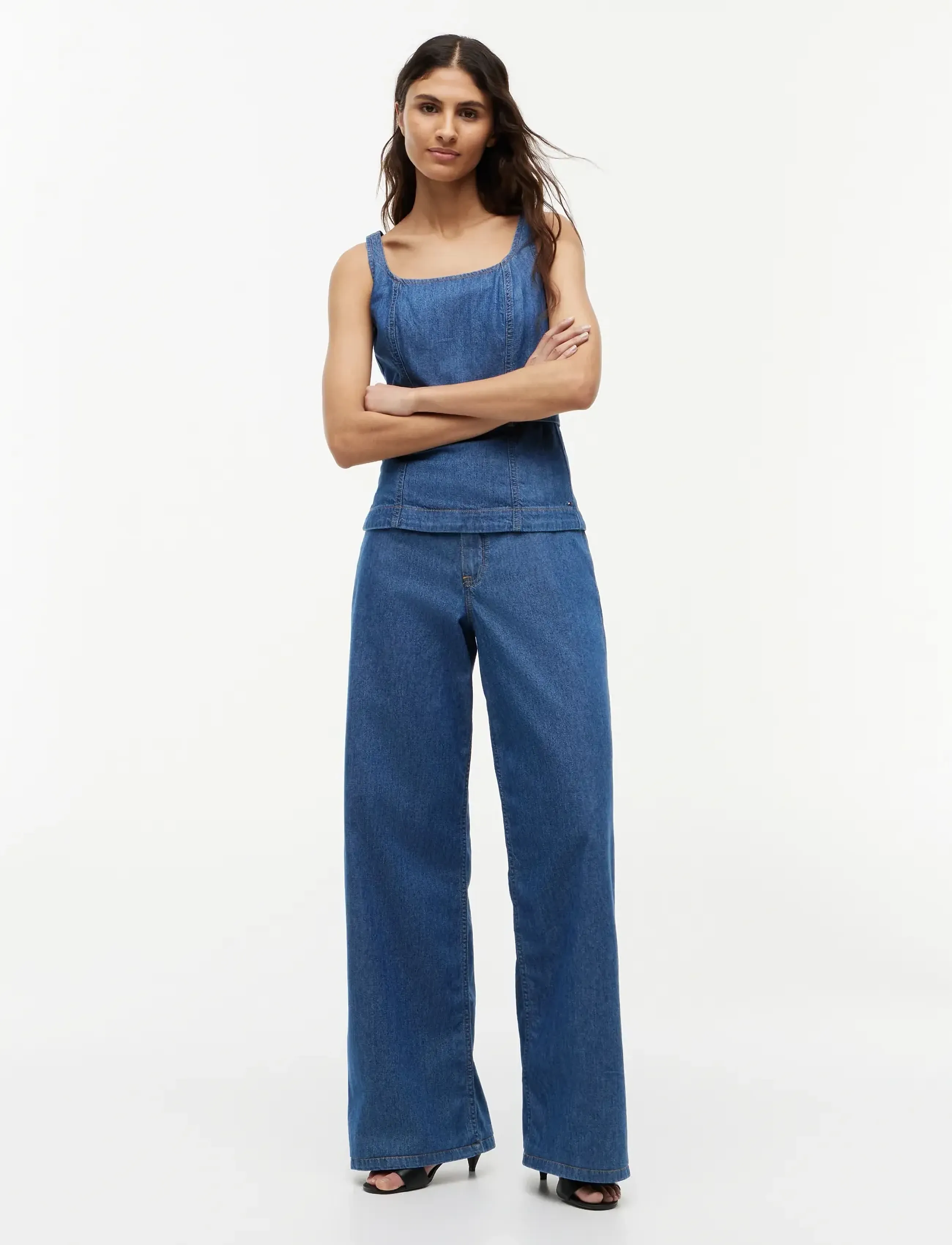 Tommy Hilfiger - 70S WIDE LEG TORY MID HW - brede jeans - tory mid - 3