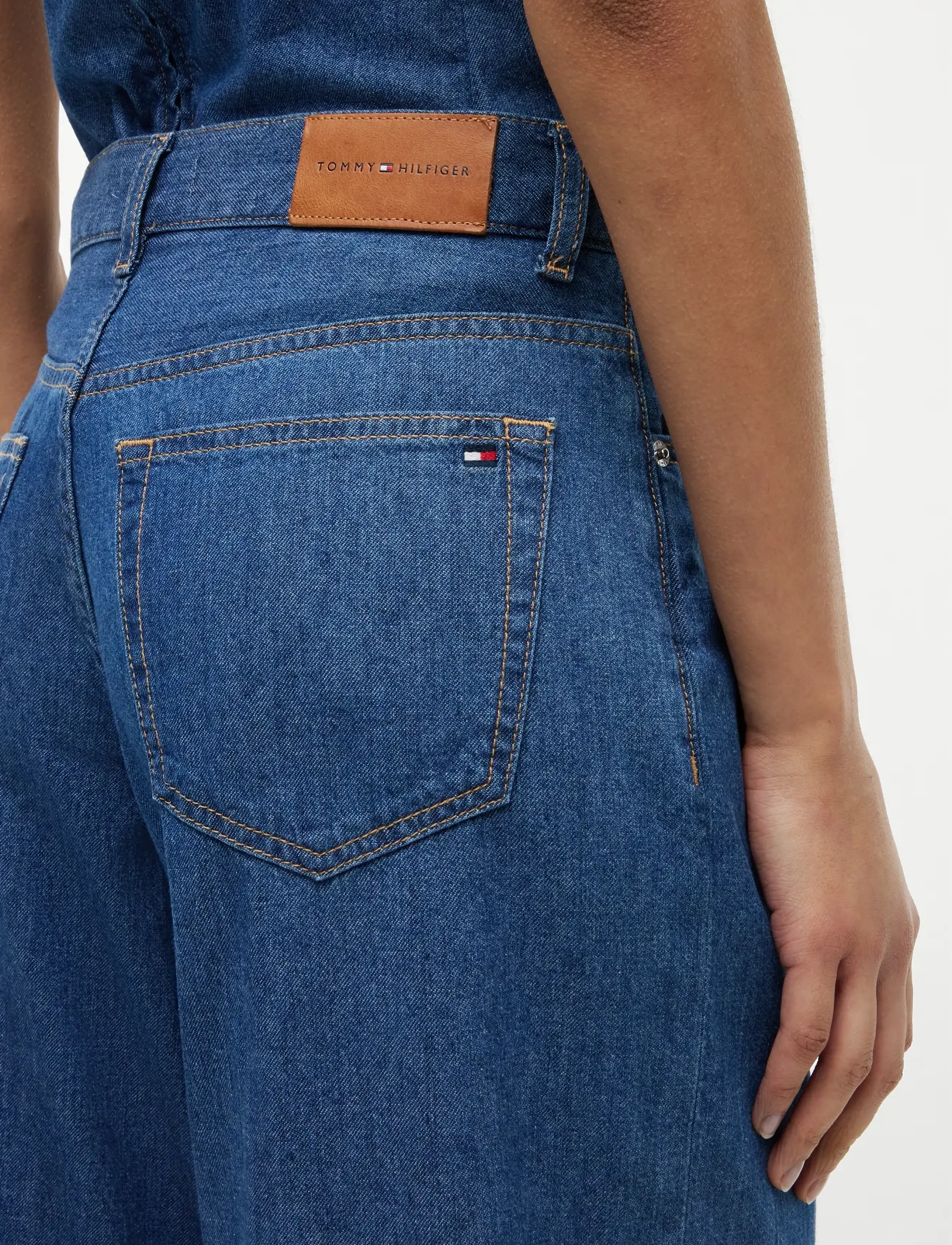 Tommy Hilfiger - 70S WIDE LEG TORY MID HW - brede jeans - tory mid - 4