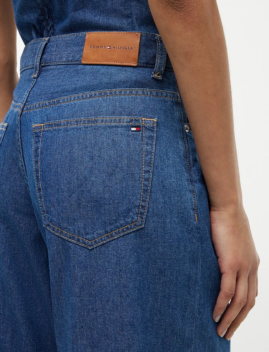 Tommy Hilfiger - 70S WIDE LEG TORY MID HW - laia säärega teksad - tory mid - 4