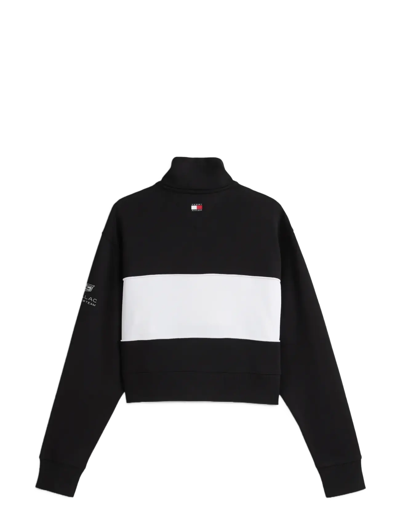 Tommy Hilfiger - TH X CF1 MIAMI HALF ZIP - sweatshirts & hættetrøjer - black   stone grey   white - 2