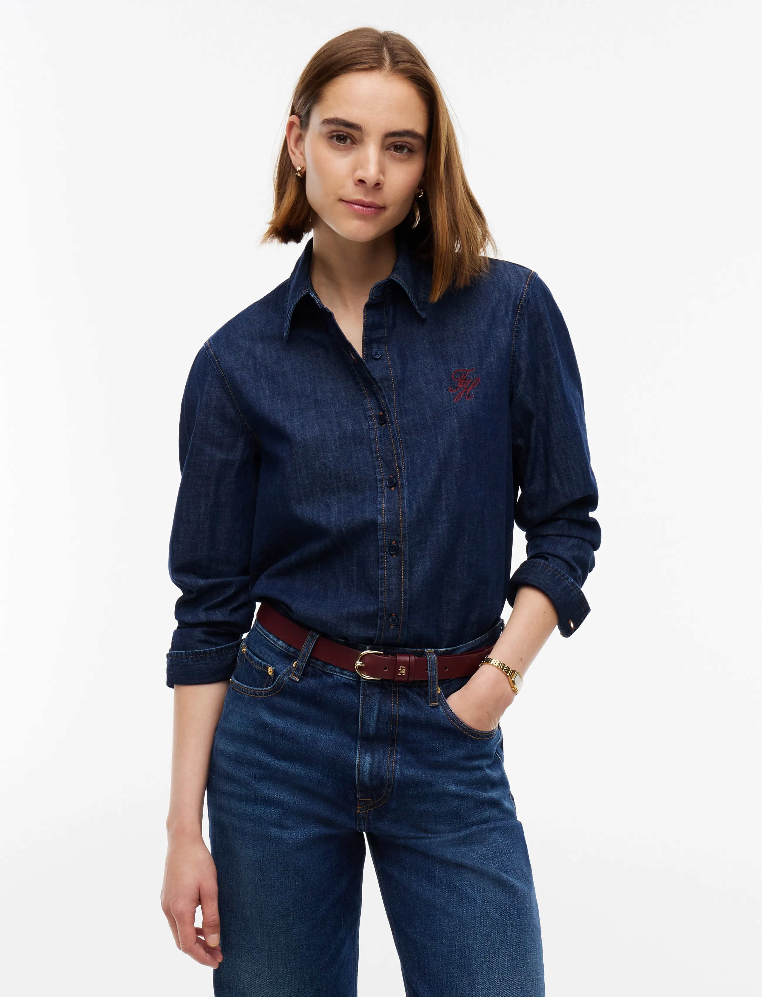 Tommy Hilfiger RELAXED SHIRT MYF - Hemden - MYF / navy