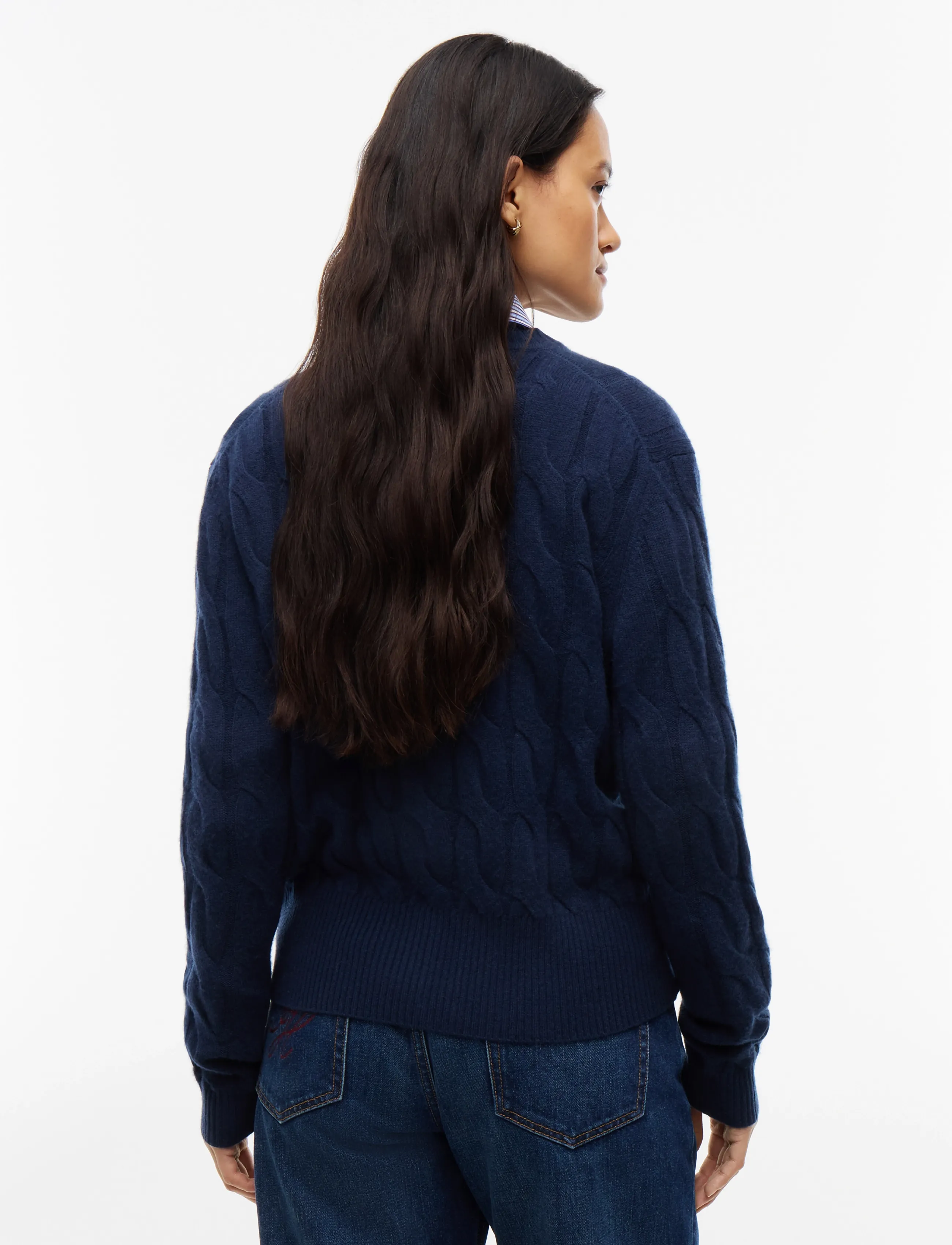 Tommy Hilfiger - SOFT WOOL CARDI - strickjacken - dark blue - 2