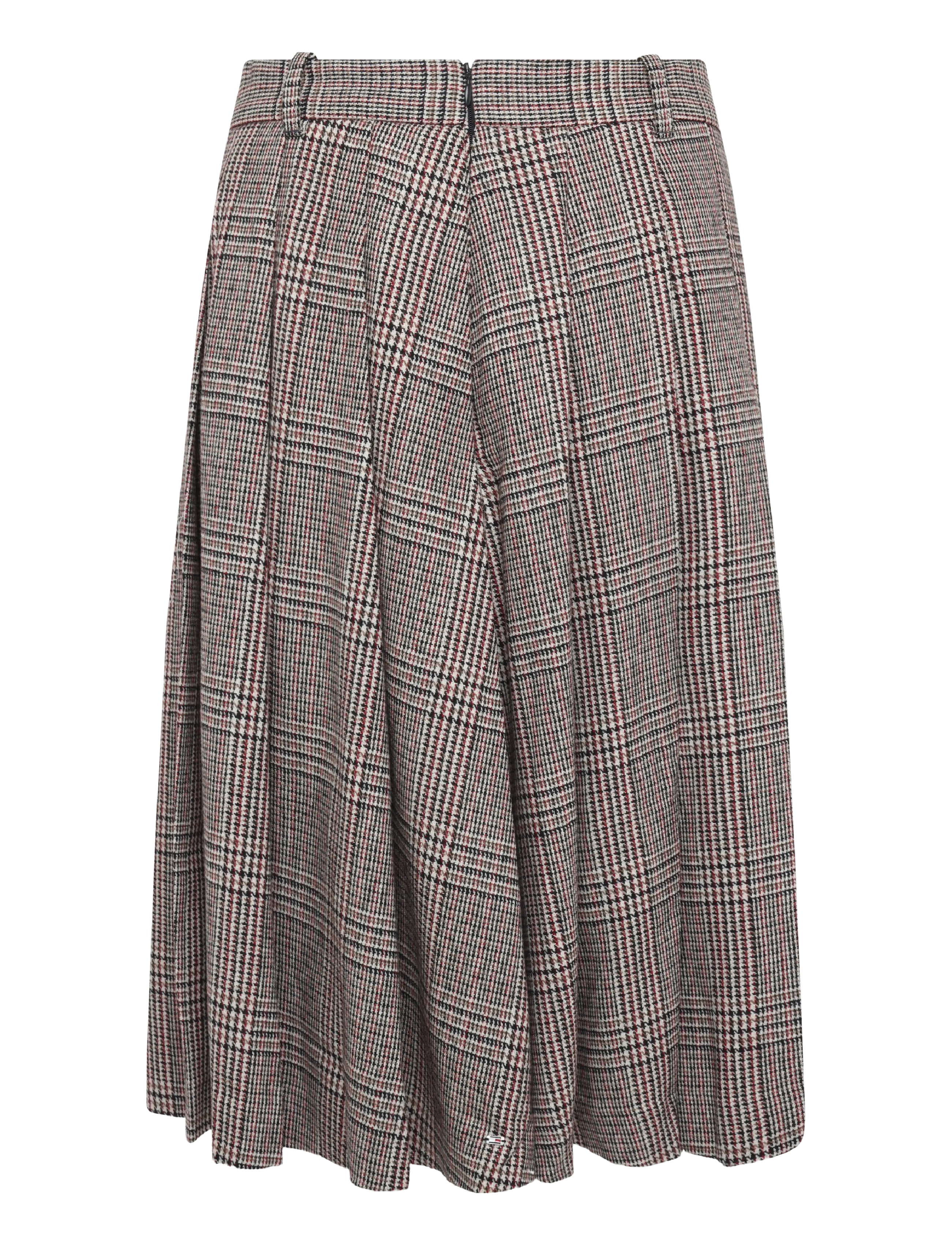 Tommy Hilfiger - TEXTURE RED CHECK PLEAT SKIRT - red check - 2