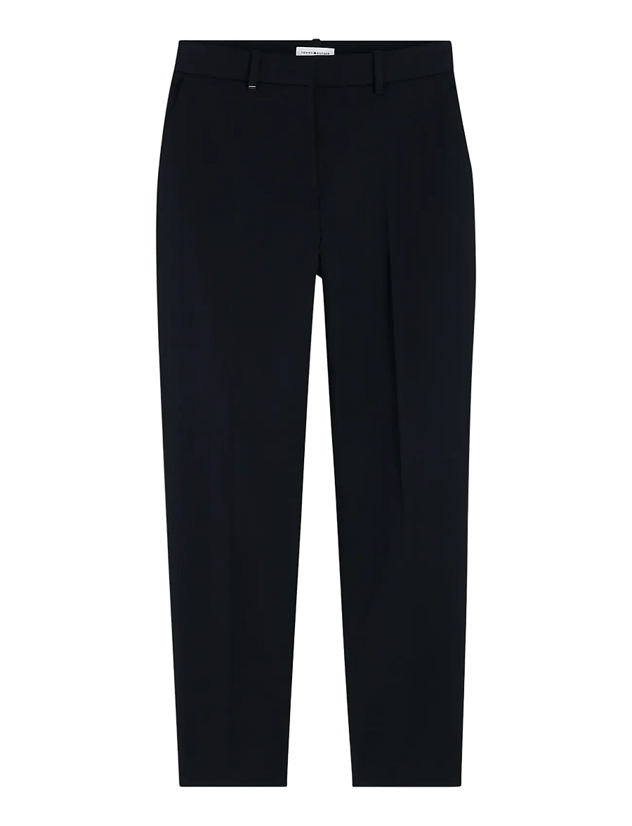 Tommy Hilfiger - GABARDINE SLIM STRAIGHT - bukser med lige ben - black - 1