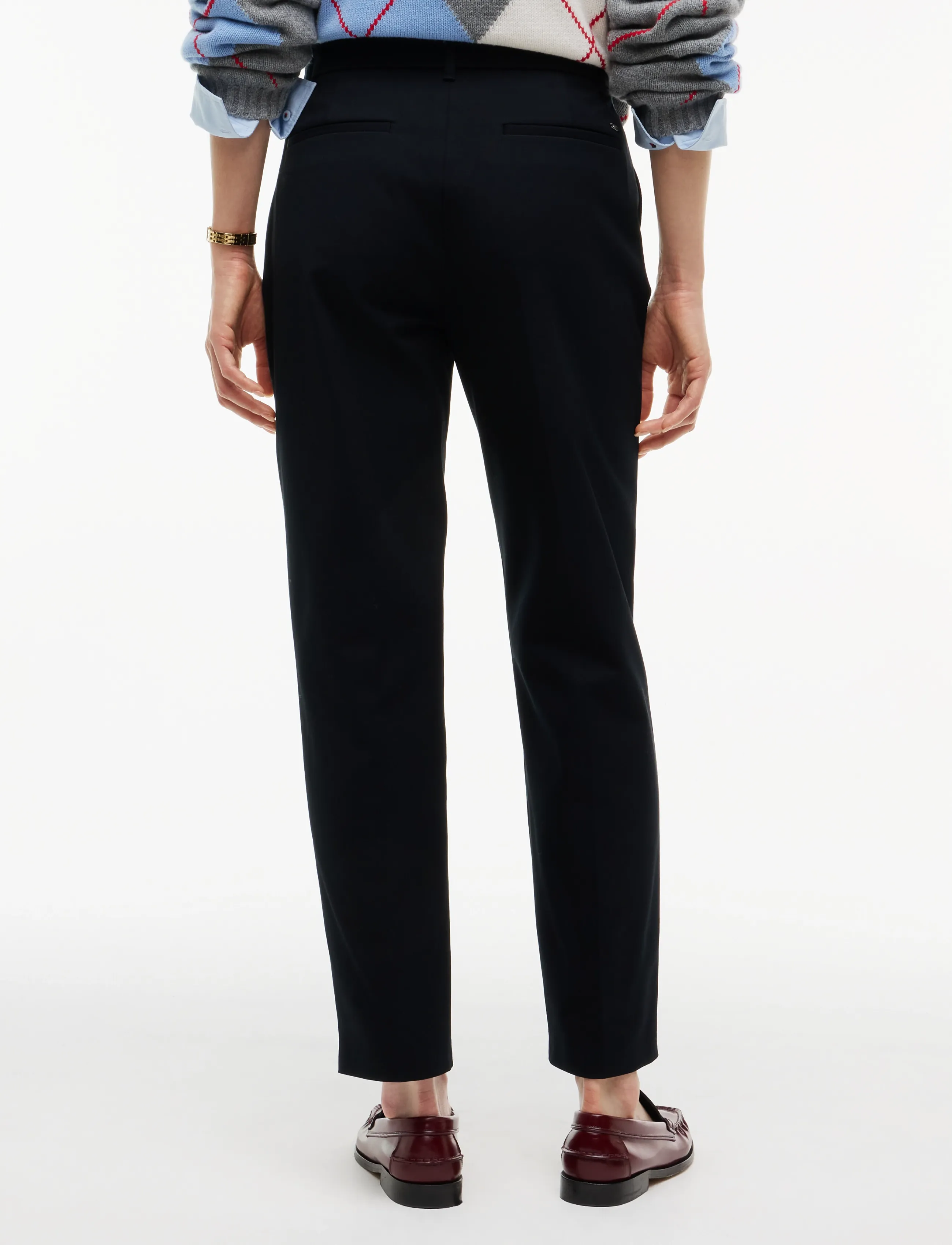 Tommy Hilfiger - GABARDINE SLIM STRAIGHT - black - 2