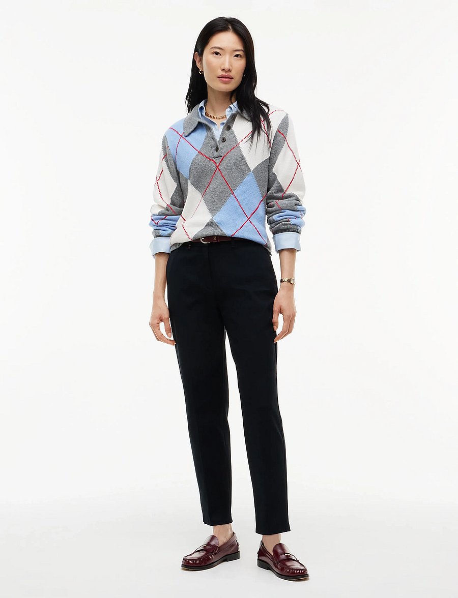 Tommy Hilfiger - GABARDINE SLIM STRAIGHT - bukser med lige ben - black - 3