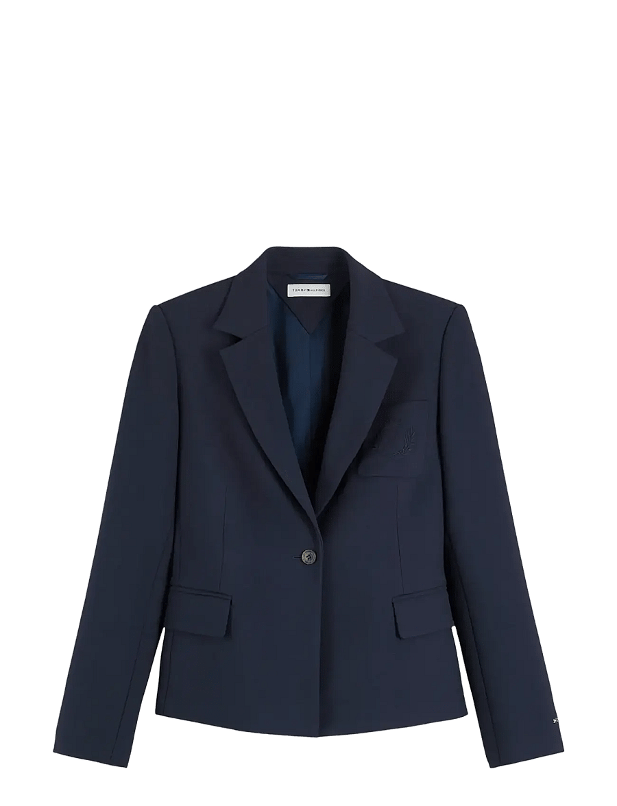 Tommy Hilfiger - SLIM PUNTO BLAZER - single breasted blazers - dark blue - 1