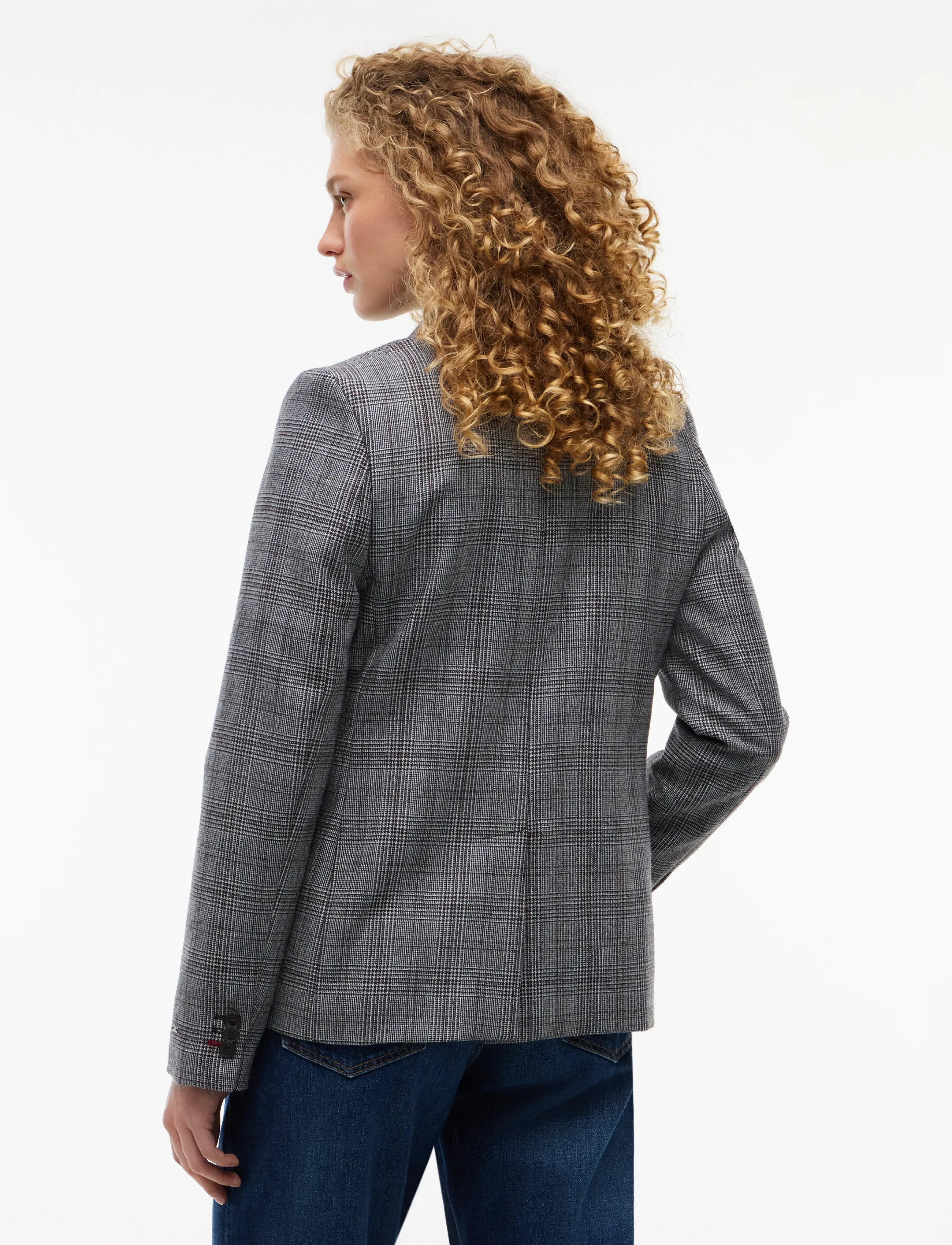 Tommy Hilfiger - GREY CHECK CLASSIC BLAZER - charcoal check - 2