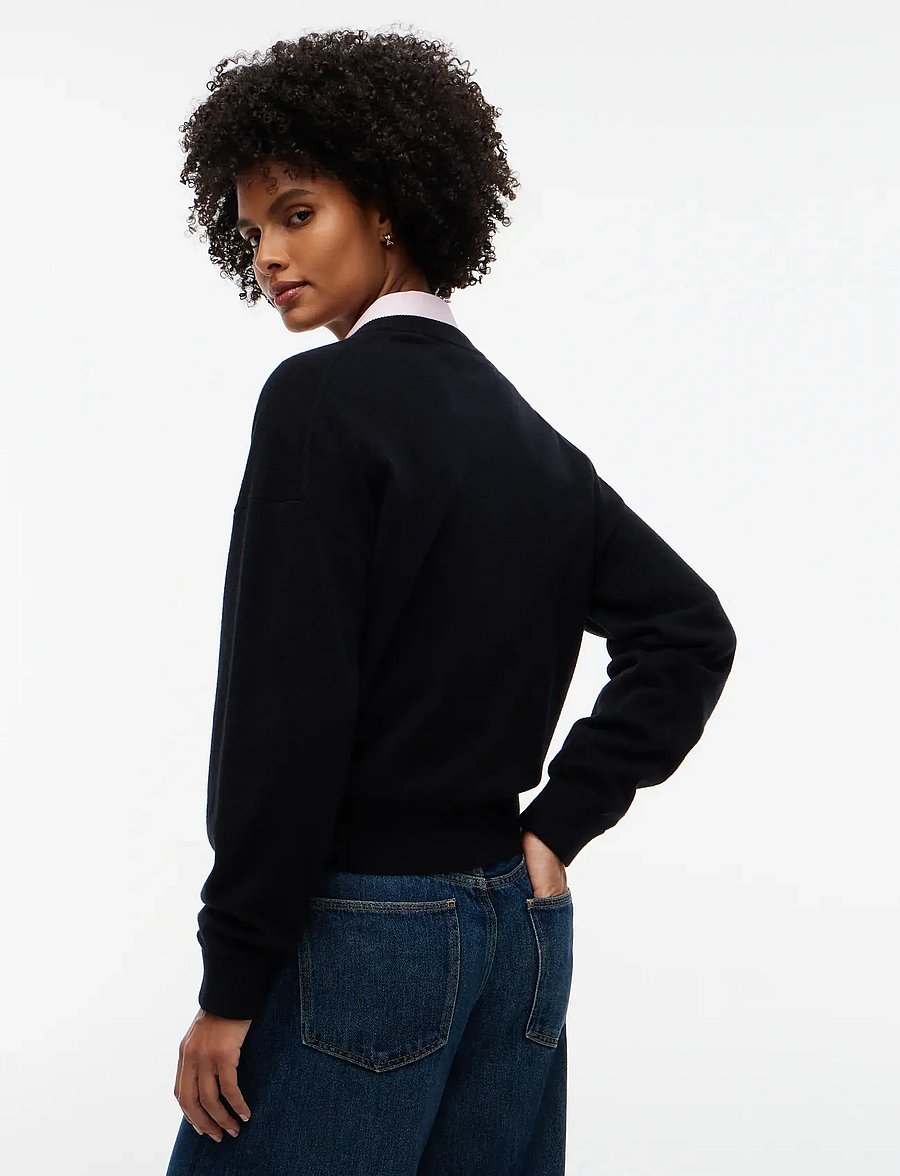 Tommy Hilfiger - 90/10 CASHMERE C-NK CARDI - cashmere - black - 2