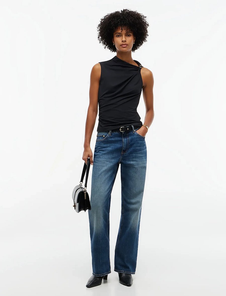 Tommy Hilfiger - TWIST DETAIL SLVLS TOP - black - 4