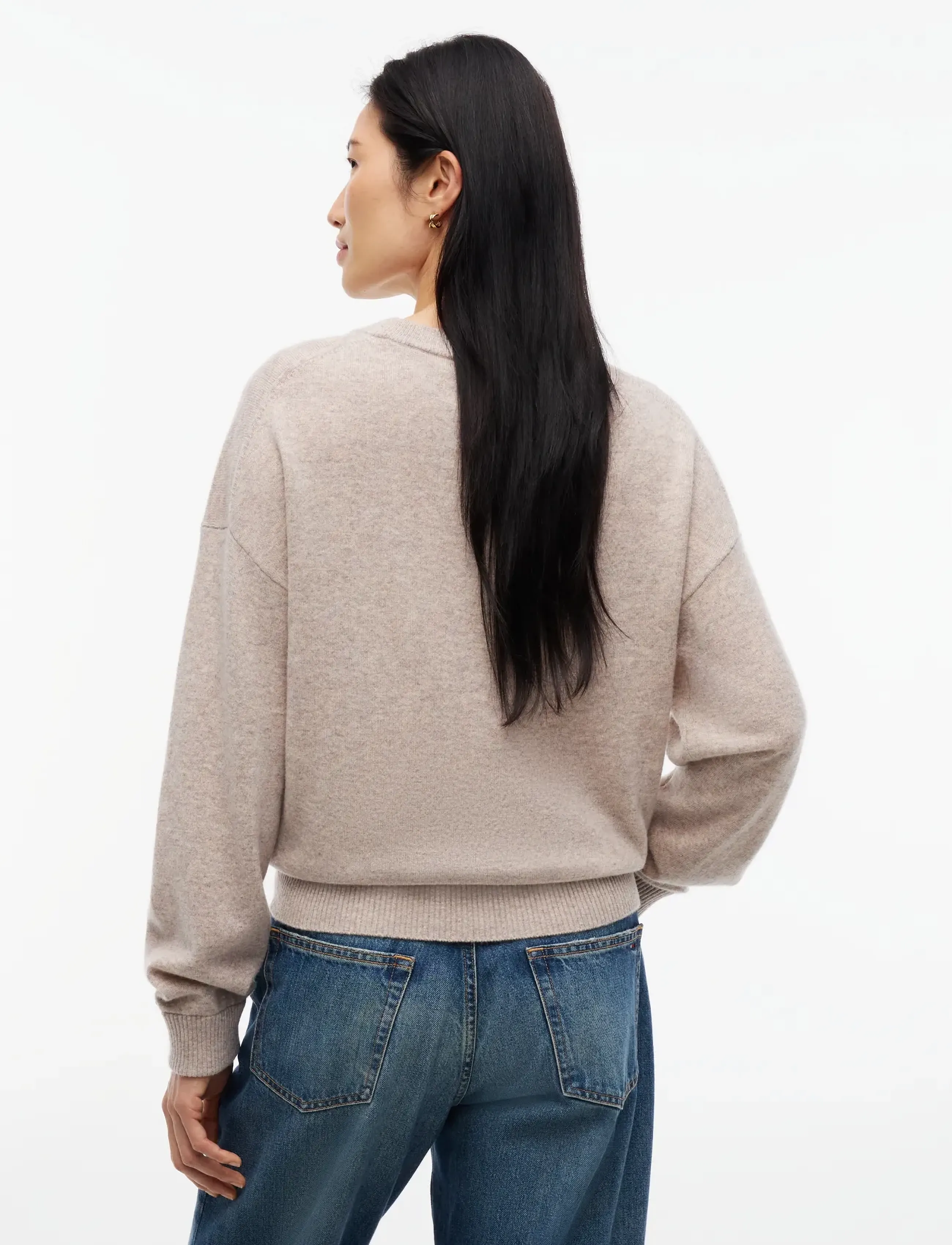 Tommy Hilfiger - 90/10 CASHMERE C-NK SWT - kaschmir - light camel heather - 2