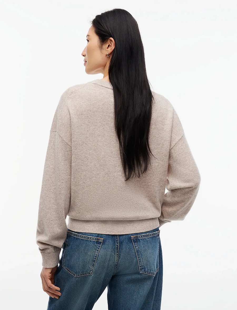 Tommy Hilfiger - 90/10 CASHMERE C-NK SWT - kaschmir - light camel heather - 2