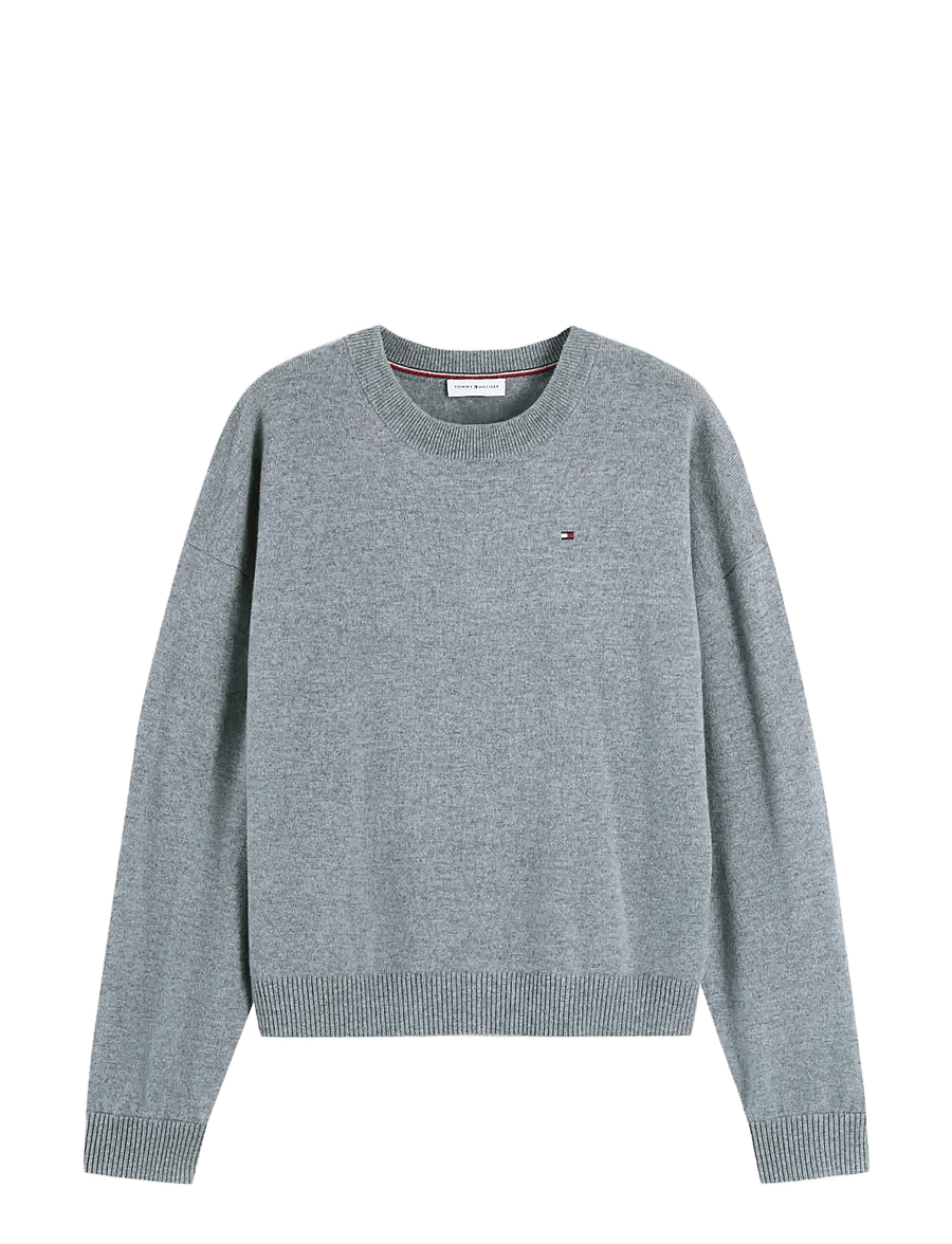 Tommy Hilfiger - 90/10 CASHMERE C-NK SWT - kashmir - medium grey heather - 1