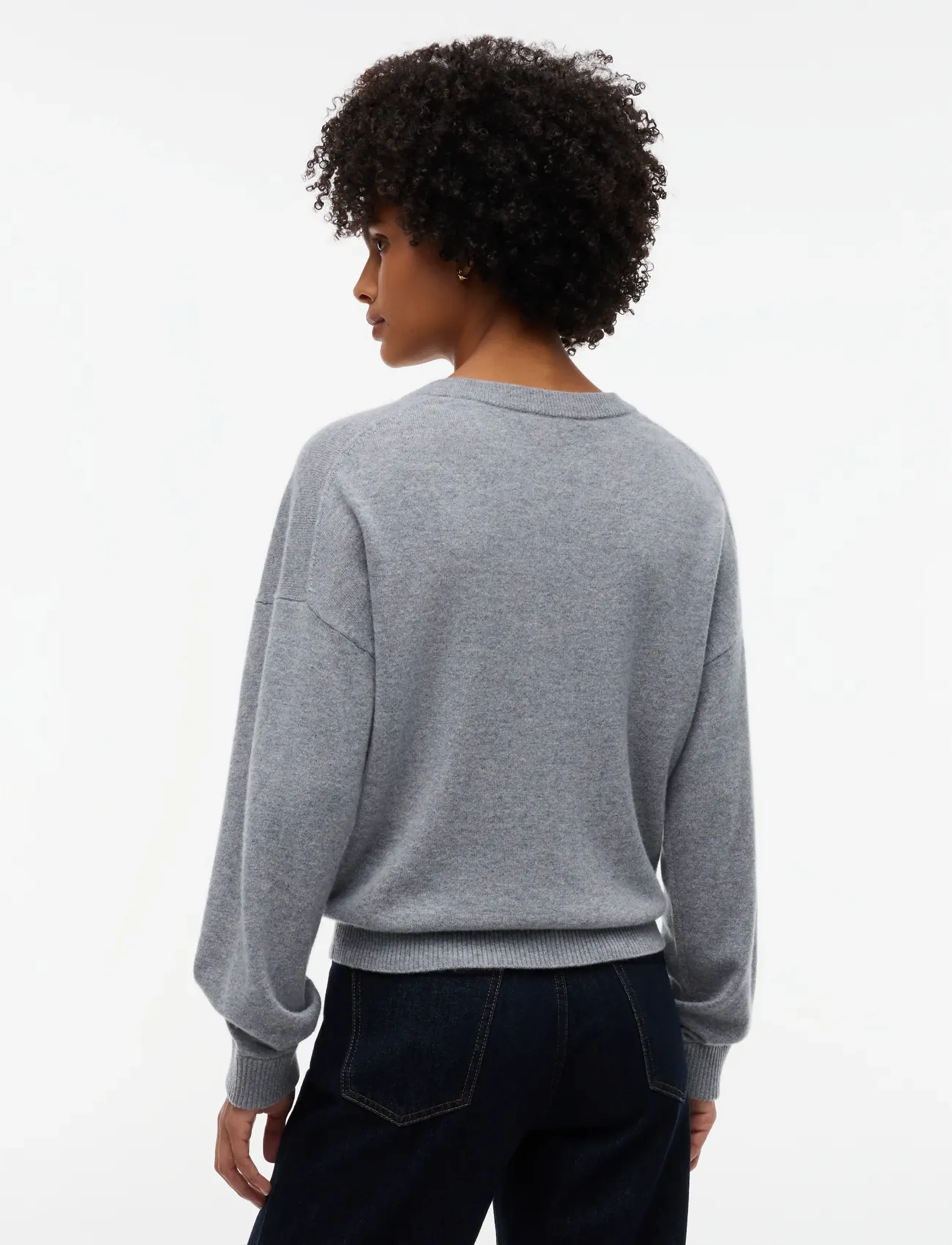 Tommy Hilfiger - 90/10 CASHMERE C-NK SWT - kashmir - medium grey heather - 2