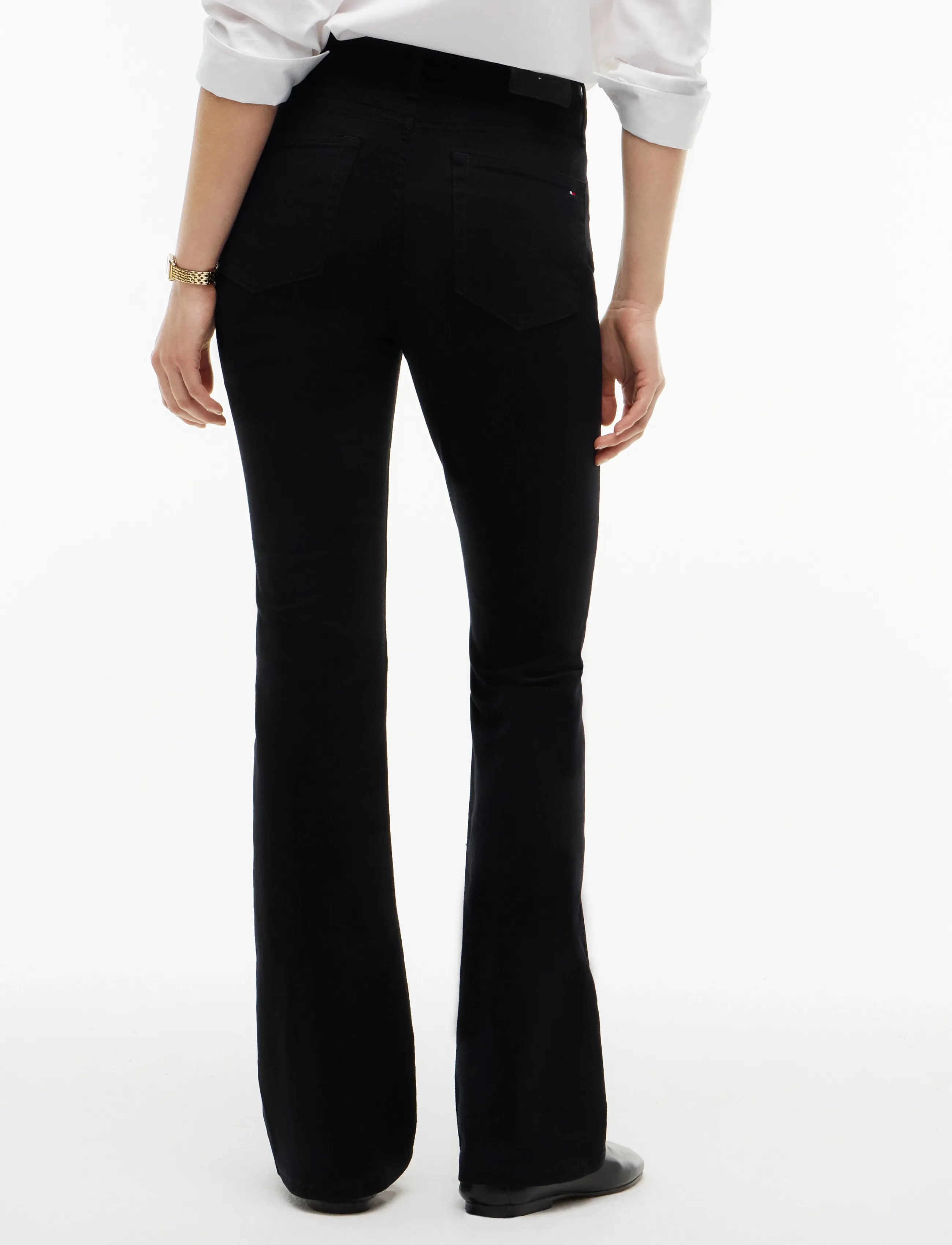 Tommy Hilfiger - SKYE MID RISE BOOTCUT STAY BLACK - bootcut jeans - stay black - 3
