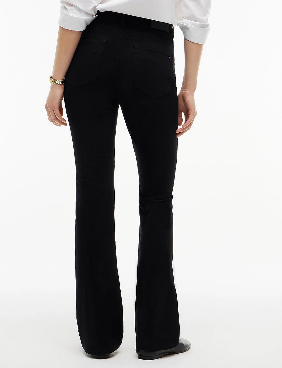 Tommy Hilfiger - SKYE MID RISE BOOTCUT STAY BLACK - bootcut jeans - stay black - 3