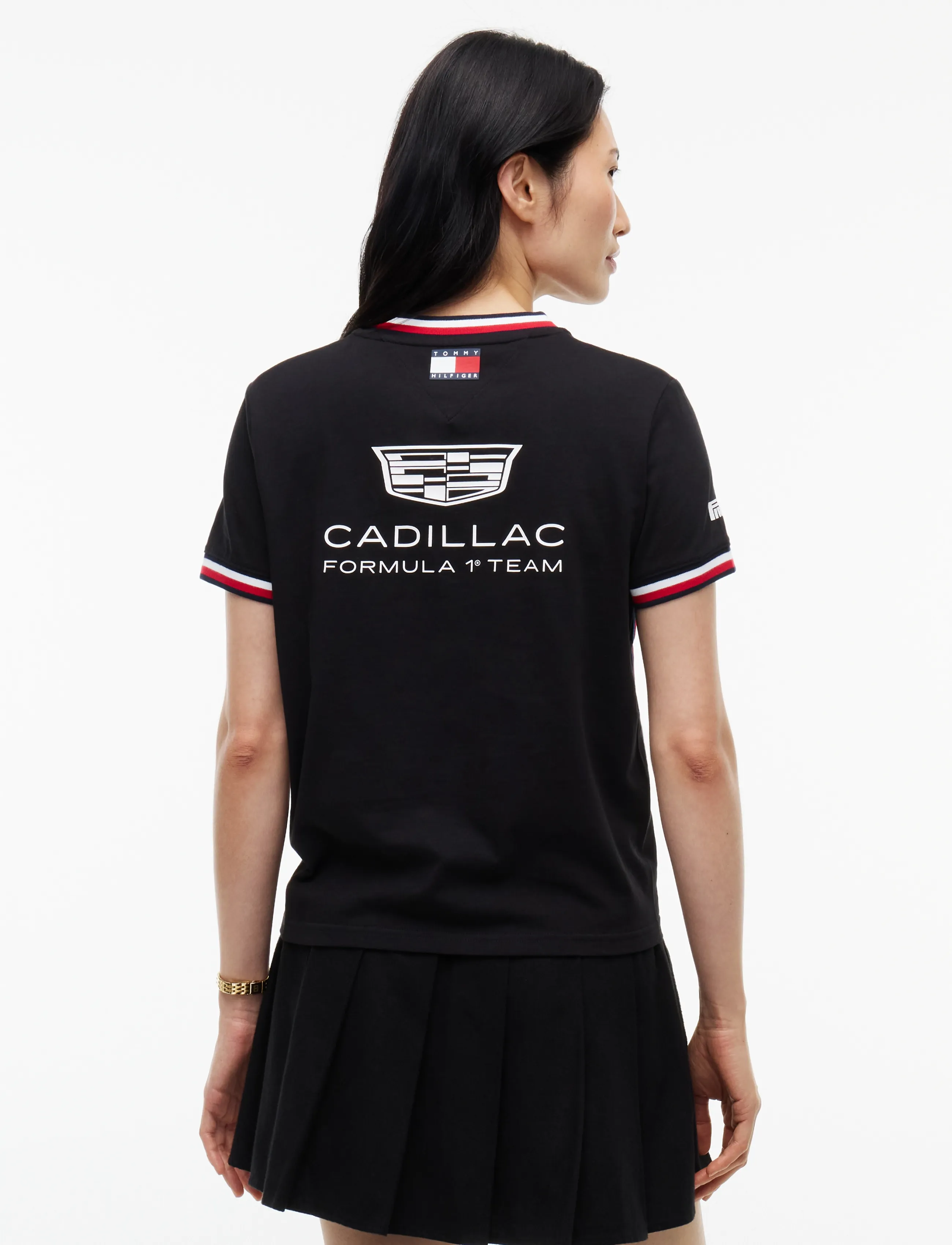 Tommy Hilfiger - TH X CF1 REPLICA TEE - t-shirts - black - 2