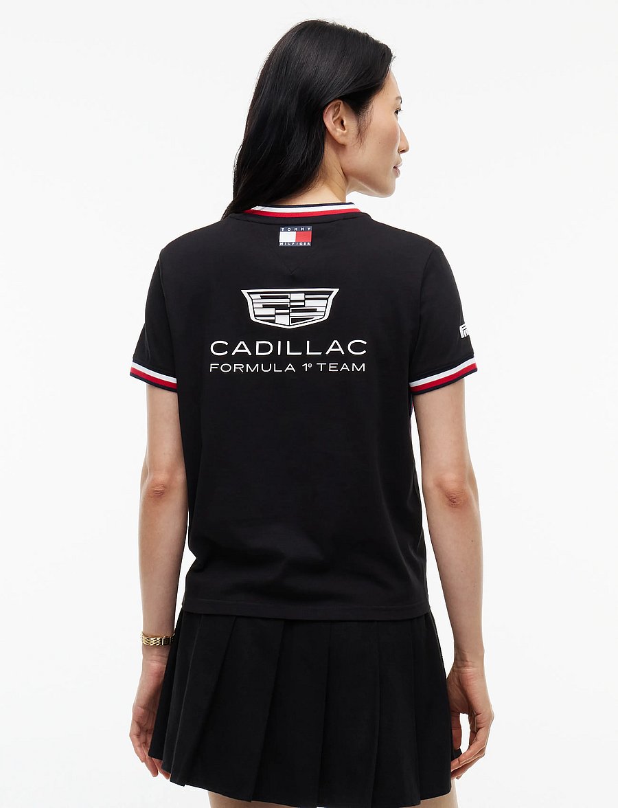 Tommy Hilfiger - TH X CF1 REPLICA TEE - t-shirts - black - 2