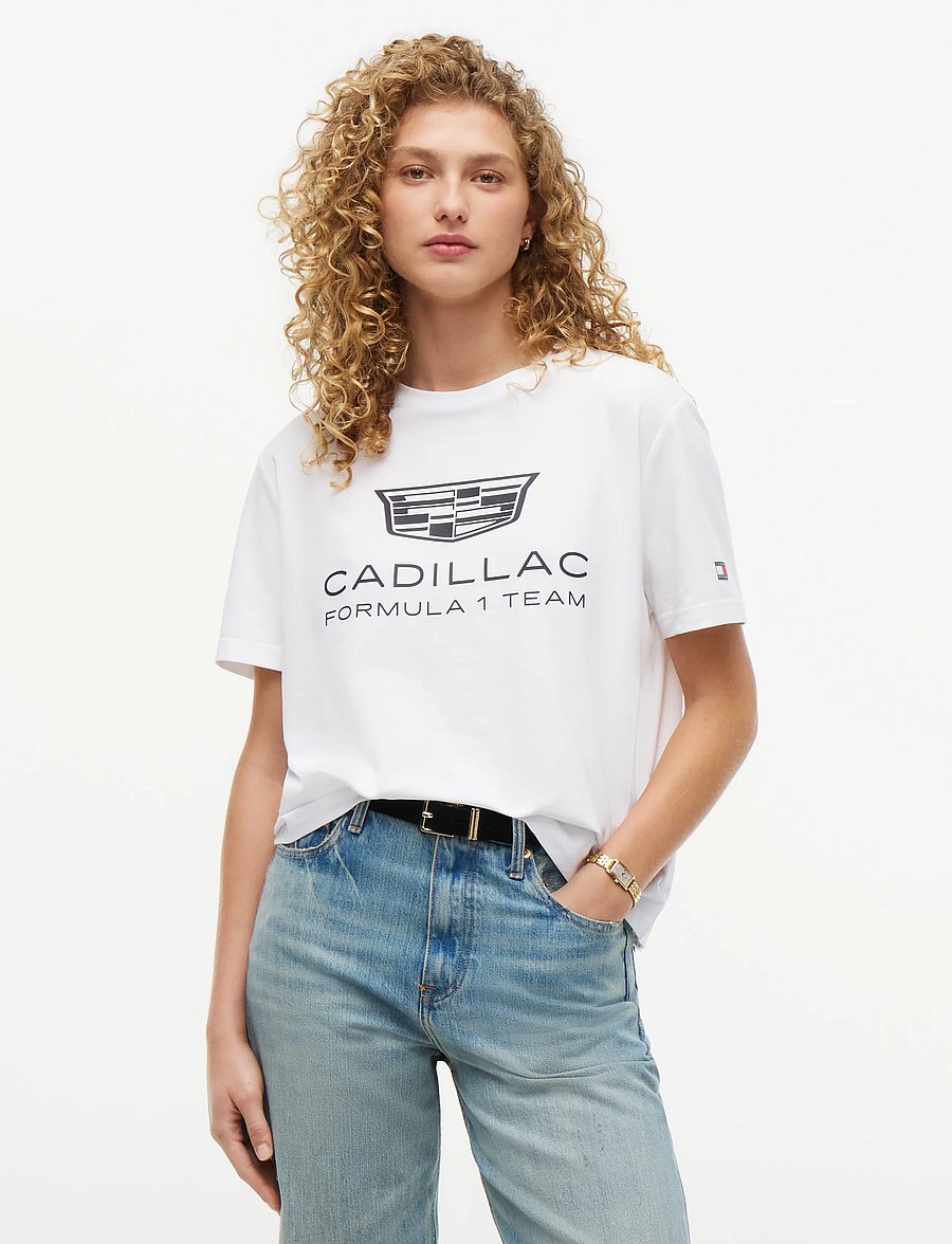 Tommy Hilfiger - TH X CF1 SHIELD TEE - t-shirts - white - 0