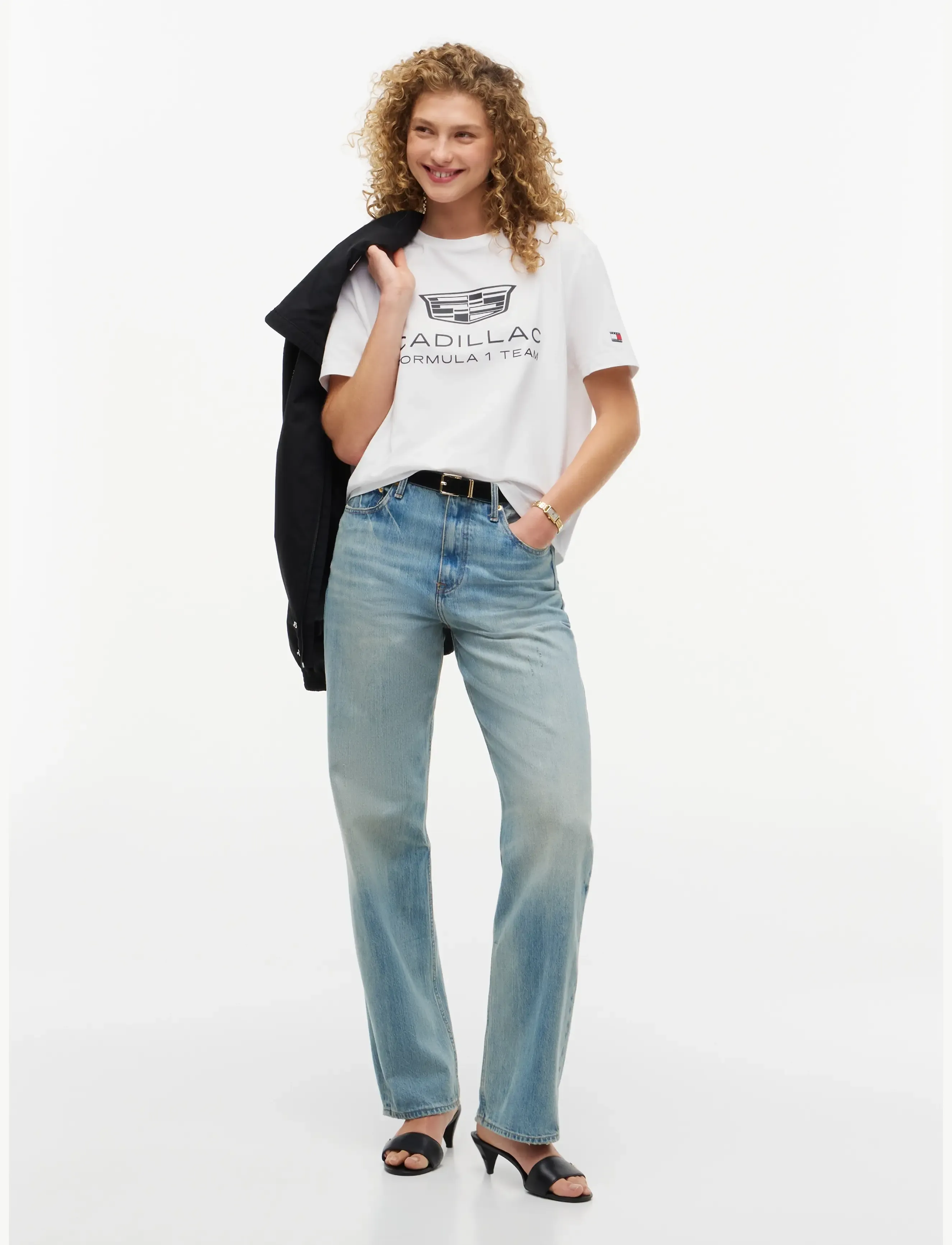 Tommy Hilfiger - TH X CF1 SHIELD TEE - t-shirts - white - 4