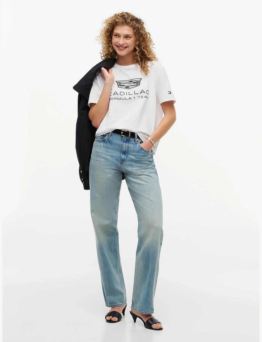 Tommy Hilfiger - TH X CF1 SHIELD TEE - t-shirts - white - 4