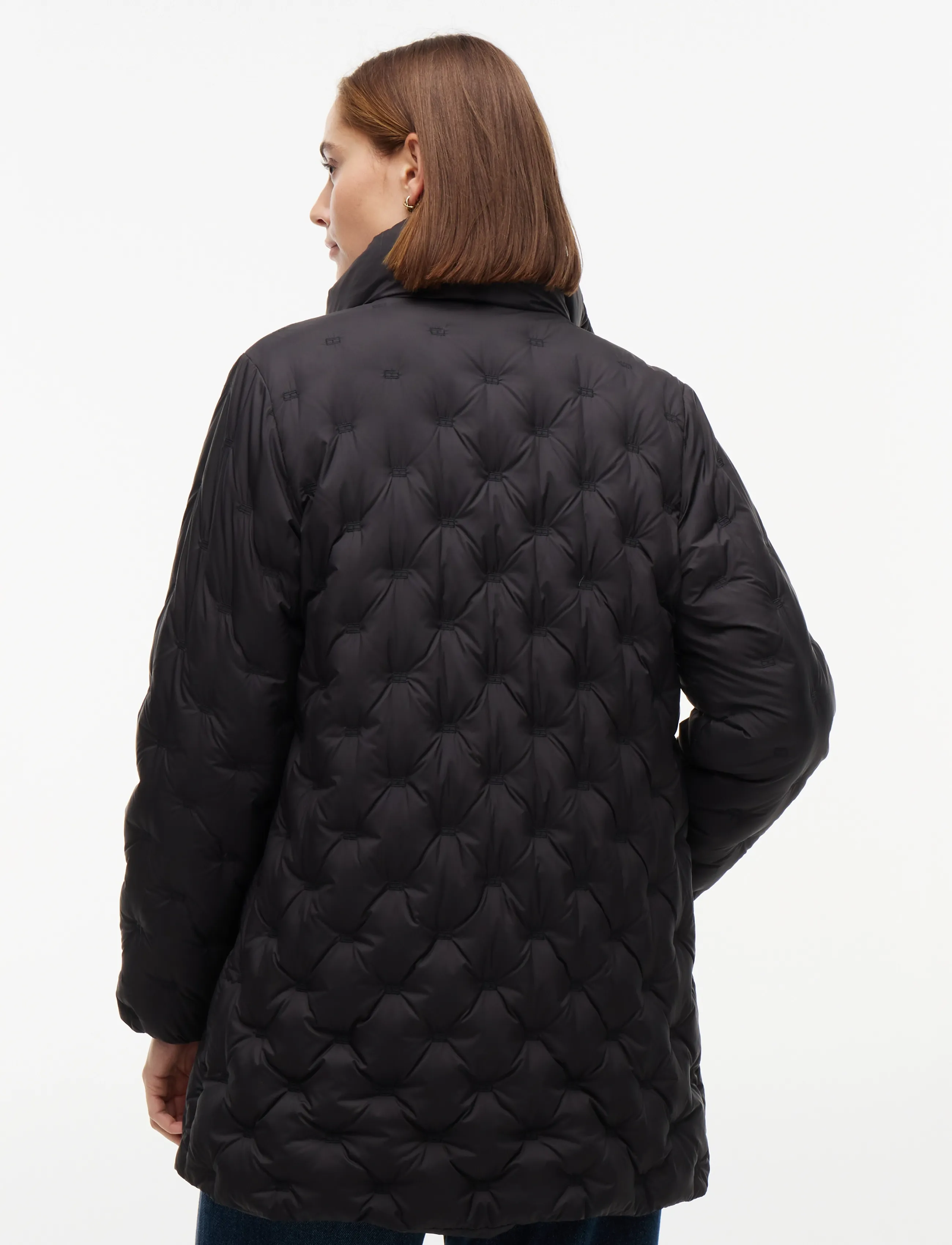 Tommy Hilfiger - FLAG QUILT DOWN COAT - black - 2