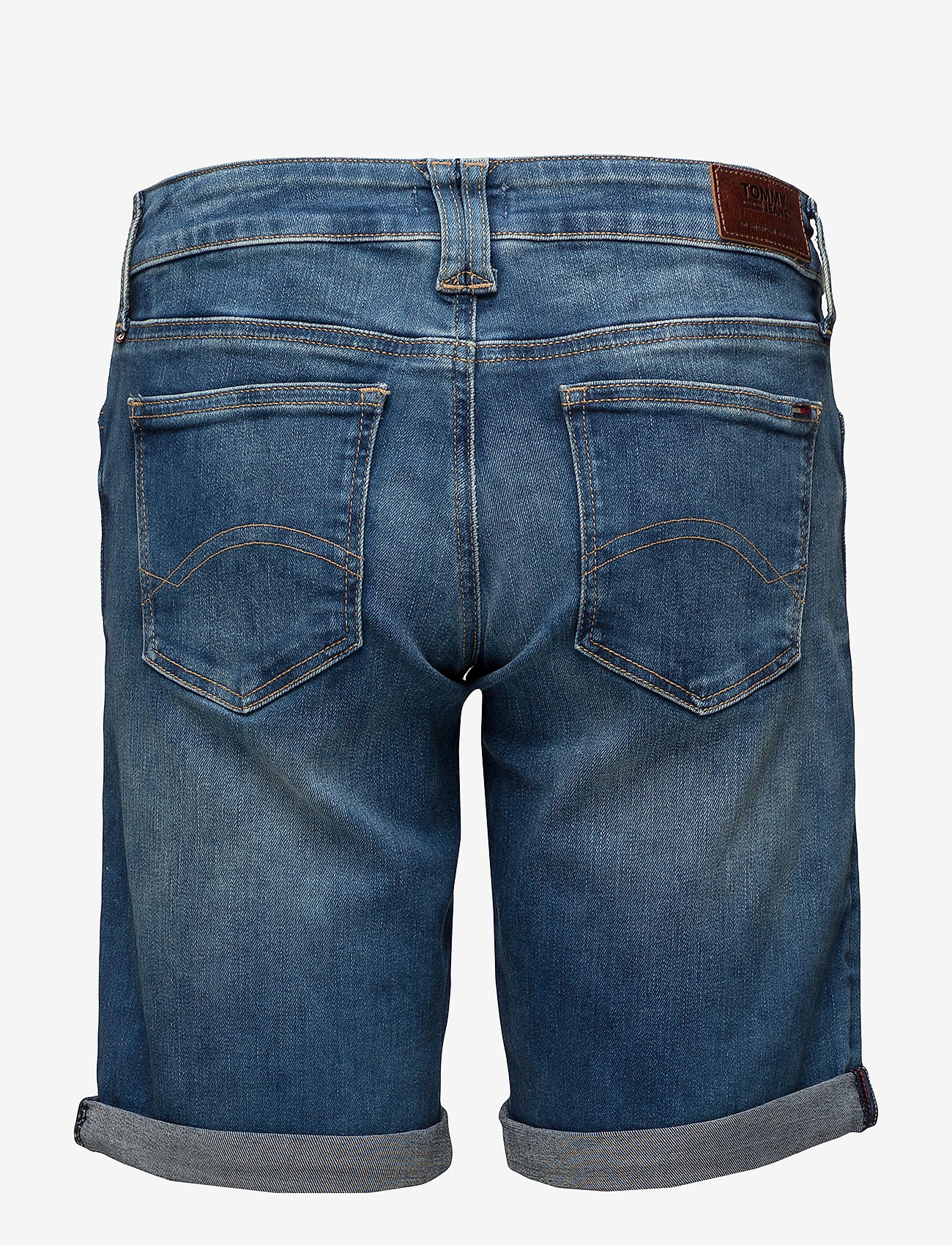 Tommy Jeans - CLASSIC DENIM LONGER SHORT - florida mid blue stretch - 1