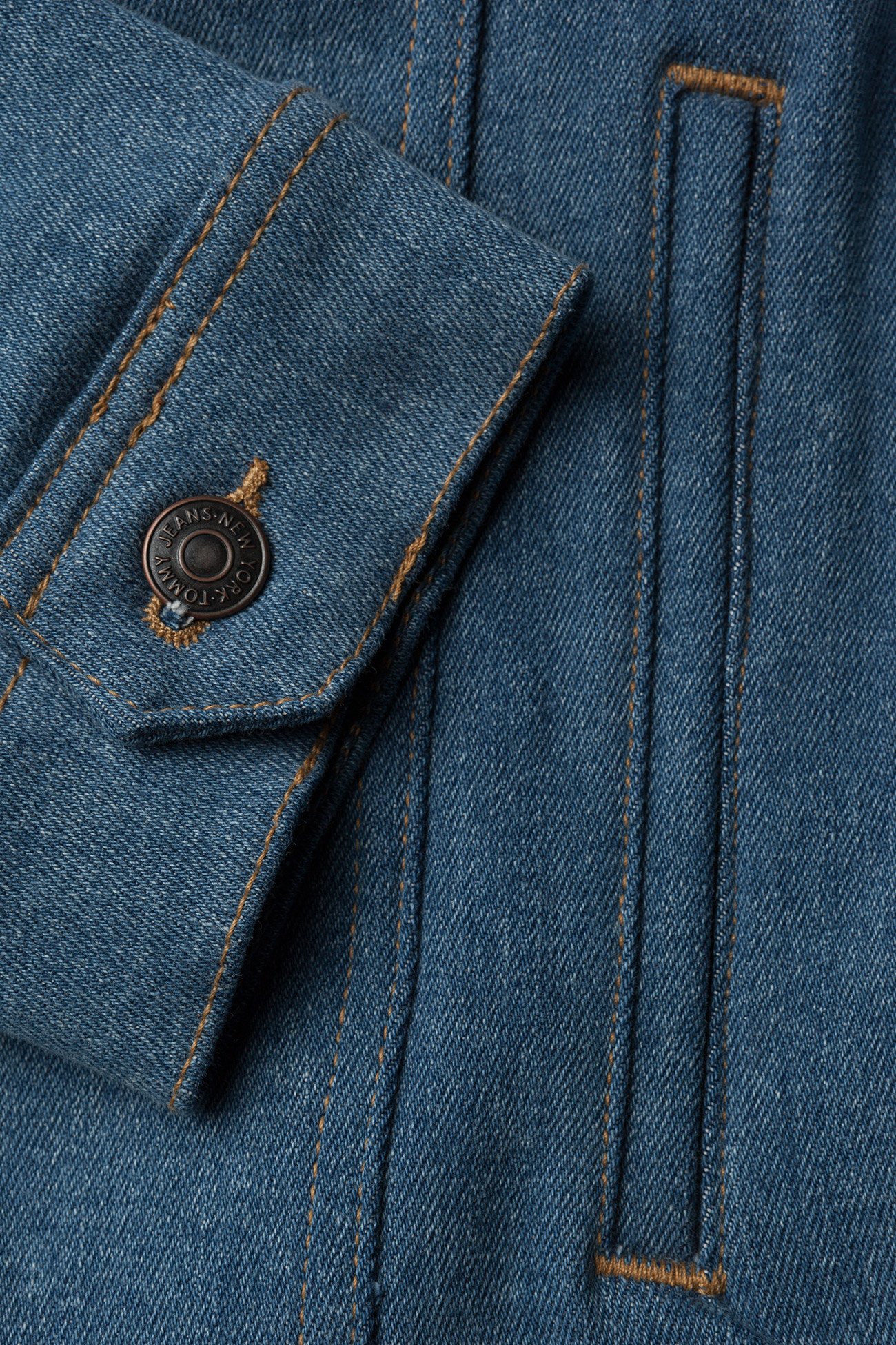 Tommy Jeans - TJM CLASSIC TRUCKER JKT CBMBLCO - color block mid blue comfort - 3