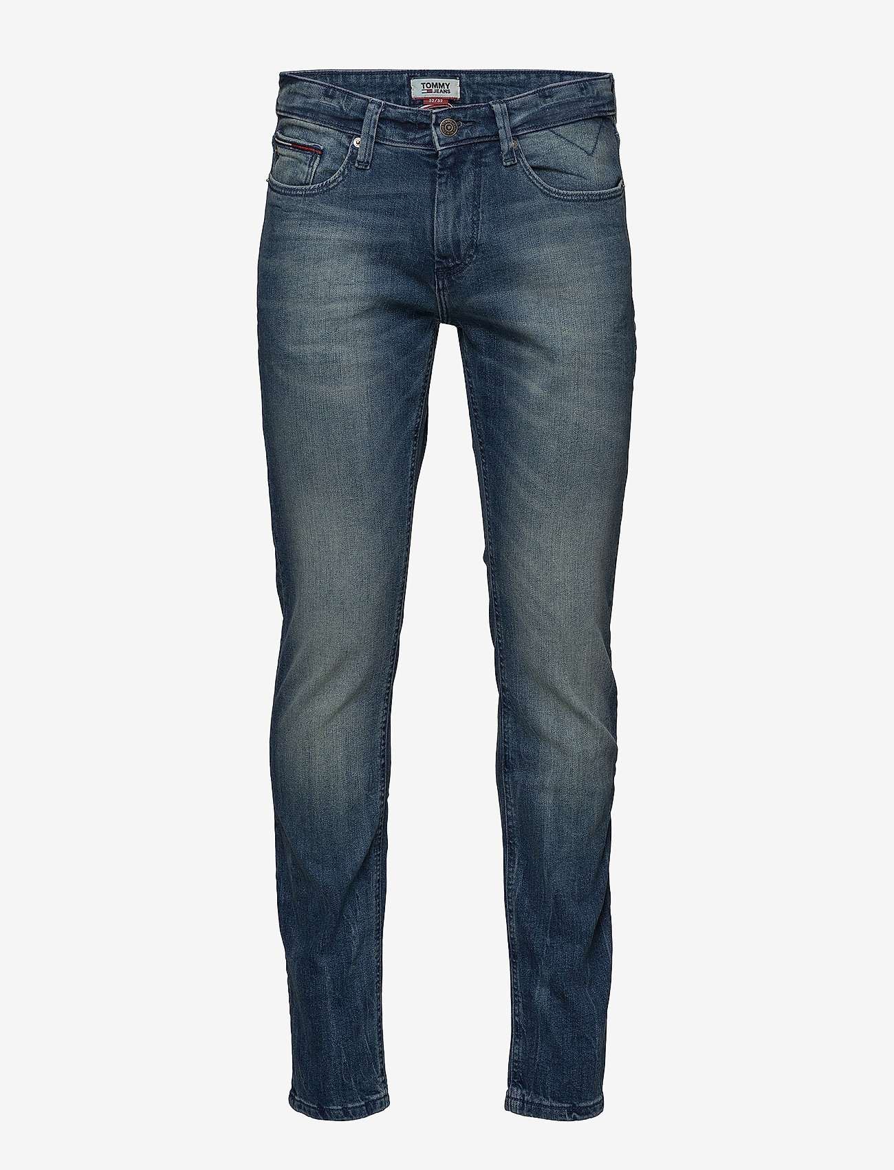 Tommy Jeans - SLIM SCANTON BEMB - berry mid blue comfort - 0
