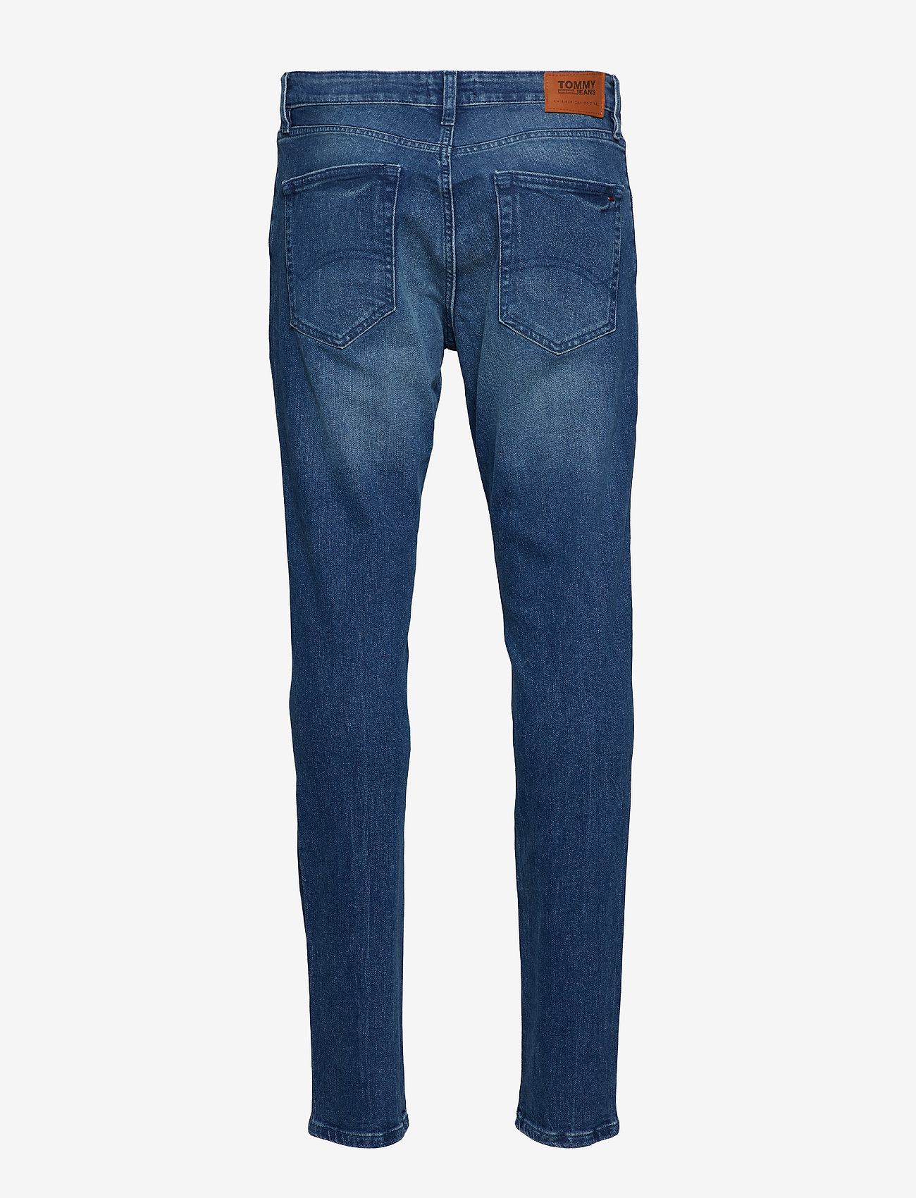 Tommy Jeans - SLIM TAPERED STEVE BEMB - berry mid blue comfort - 1
