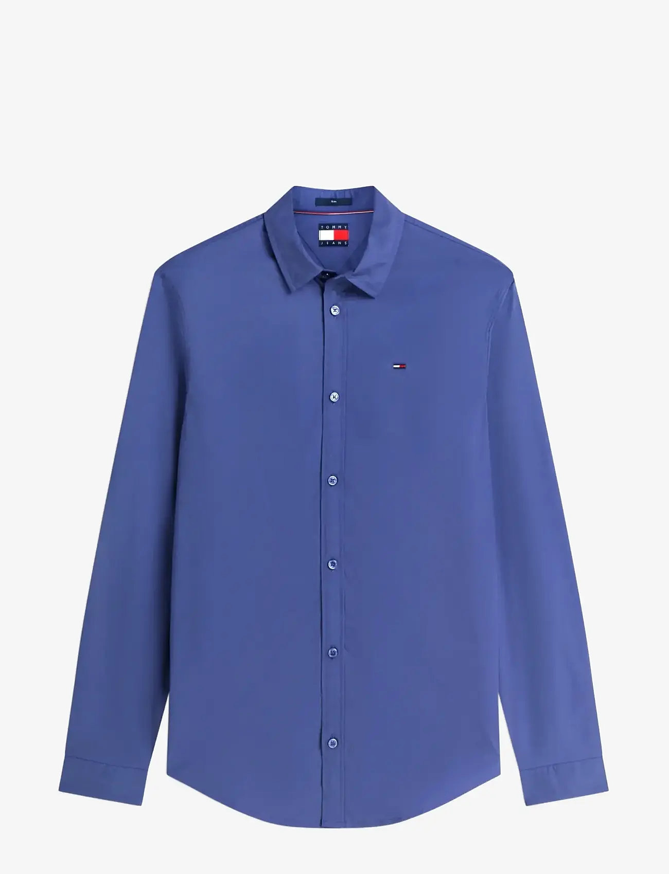 Tommy Jeans - TJM ORIGINAL STRETCH SHIRT - casual skjorter - blue storm - 1