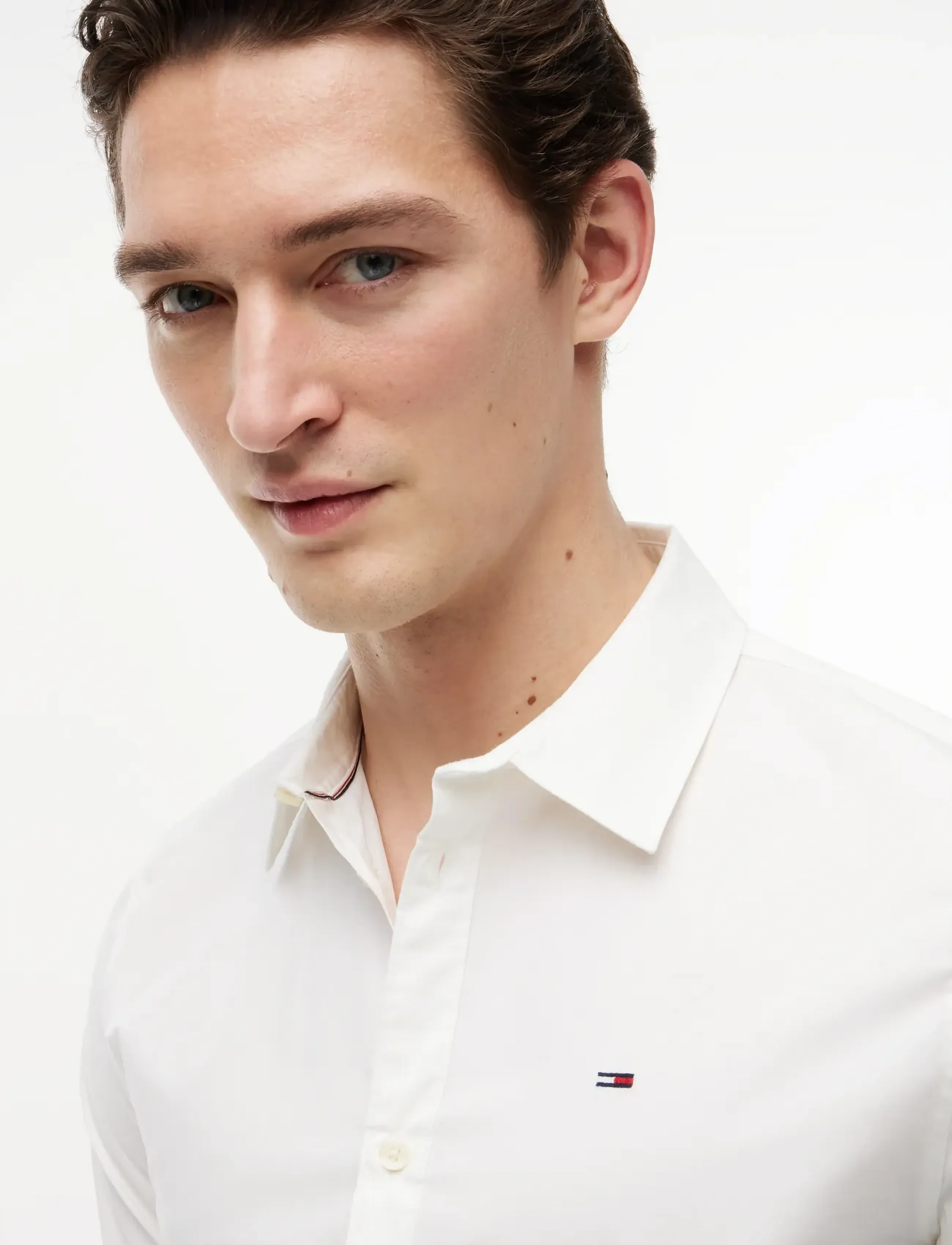 TOMMY JEANS Tjm Original Stretch Shirt skjortor & blusar herr – bild 8